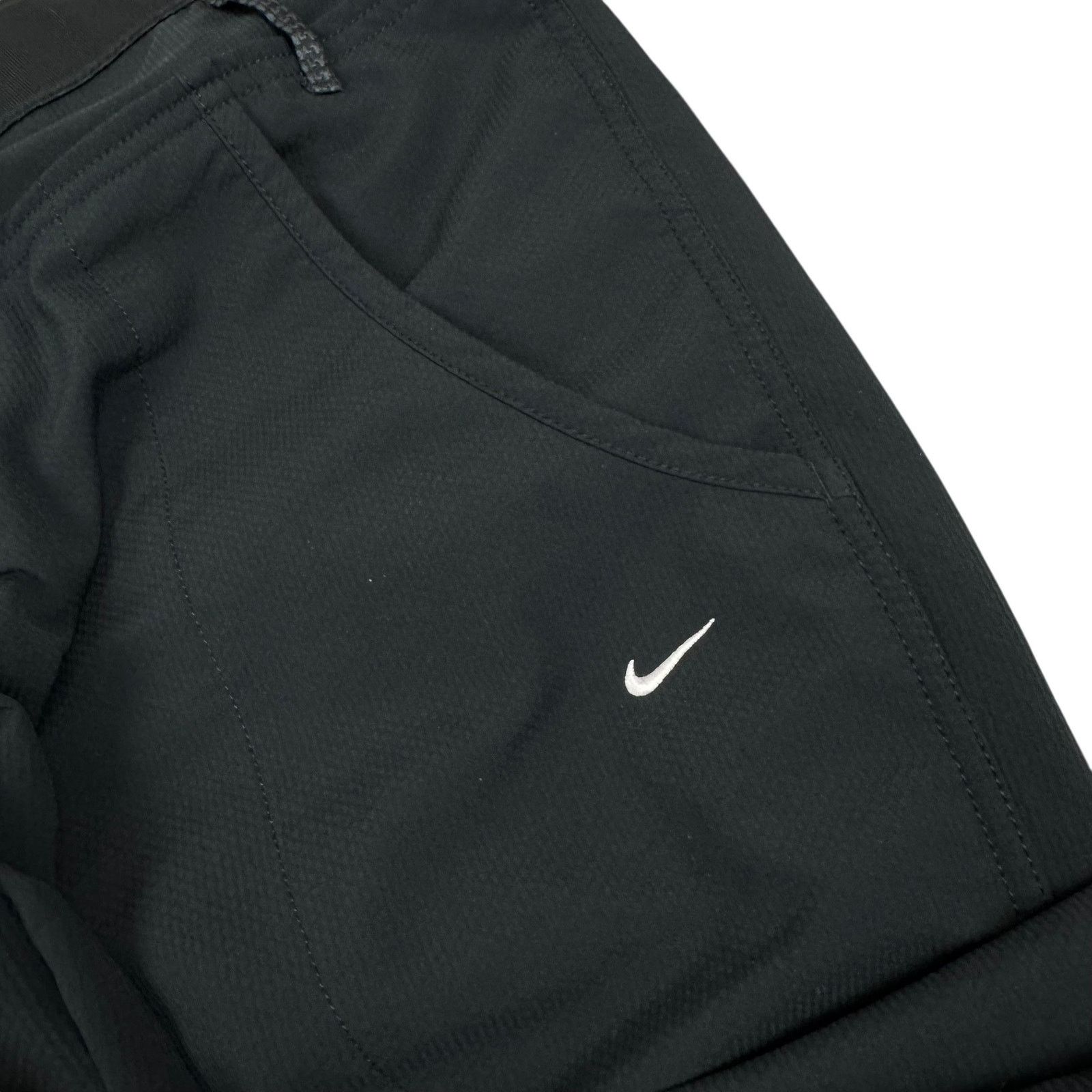 Japanese Brand × Nike Nike Sphere Dry Women's Black Swoosh Straight Leg Pants 10 Size 32" / US 10 / IT 46 - 4 Thumbnail