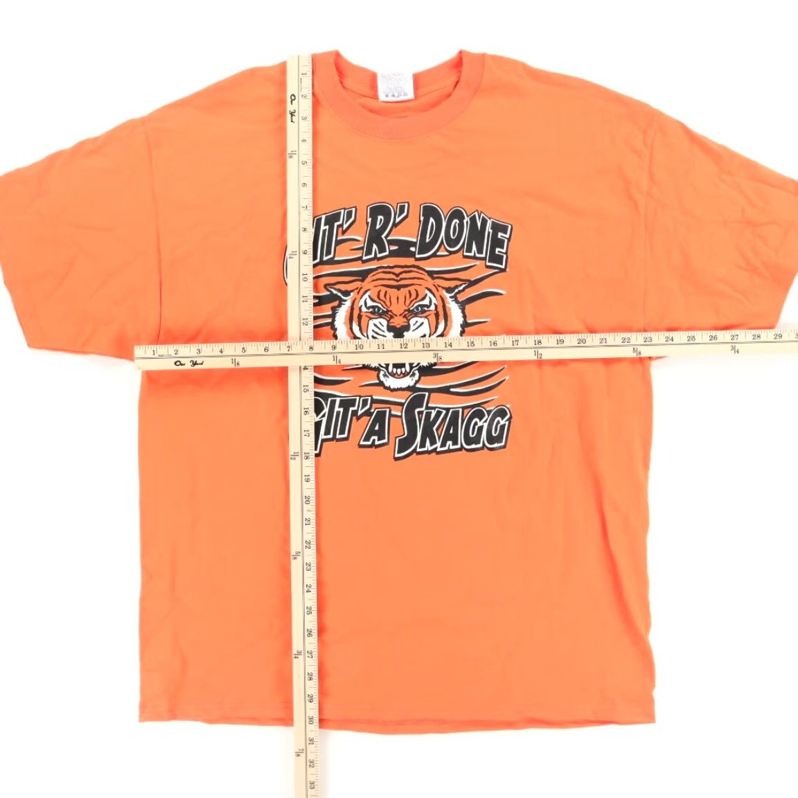 Port & Company Port & Company Skag Power Equipment Solid T-Shirt Orange Mens XL Shirt Size US XL / EU 56 / 4 - 3 Thumbnail