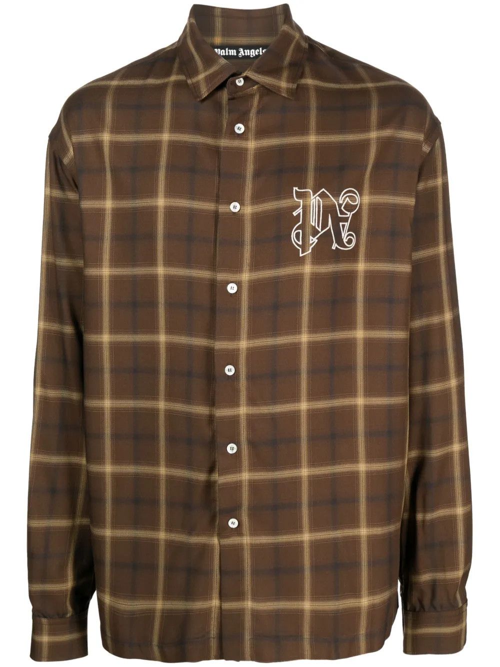 o1y0325 Logo Checked Shirt in Multicolor