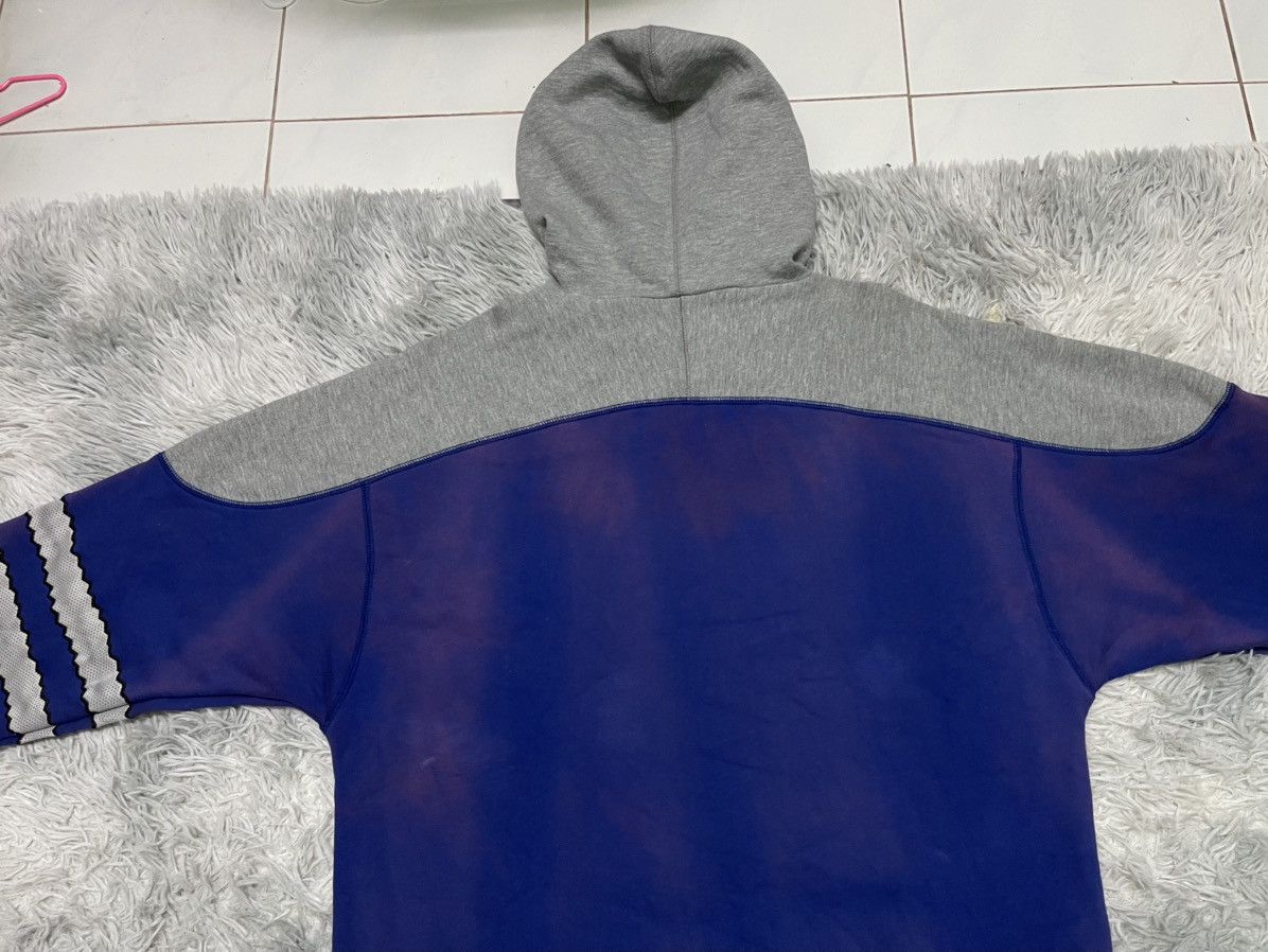 Adidas 90s ADIDAS EMBROIDERY BIG LOGO HOODIE FADED Size US L / EU 52-54 / 3 - 15 Thumbnail