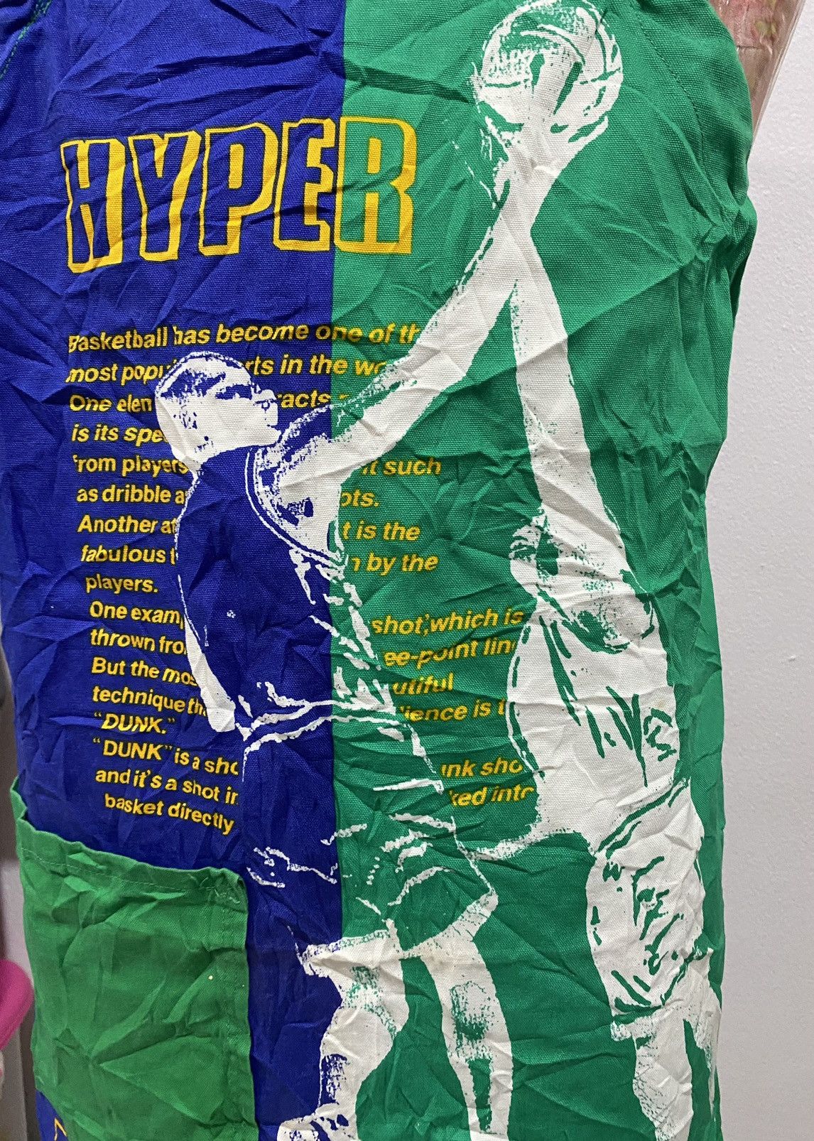 Vintage 💥HYPER DUNK Basketball nice Apron Size ONE SIZE - 4 Thumbnail