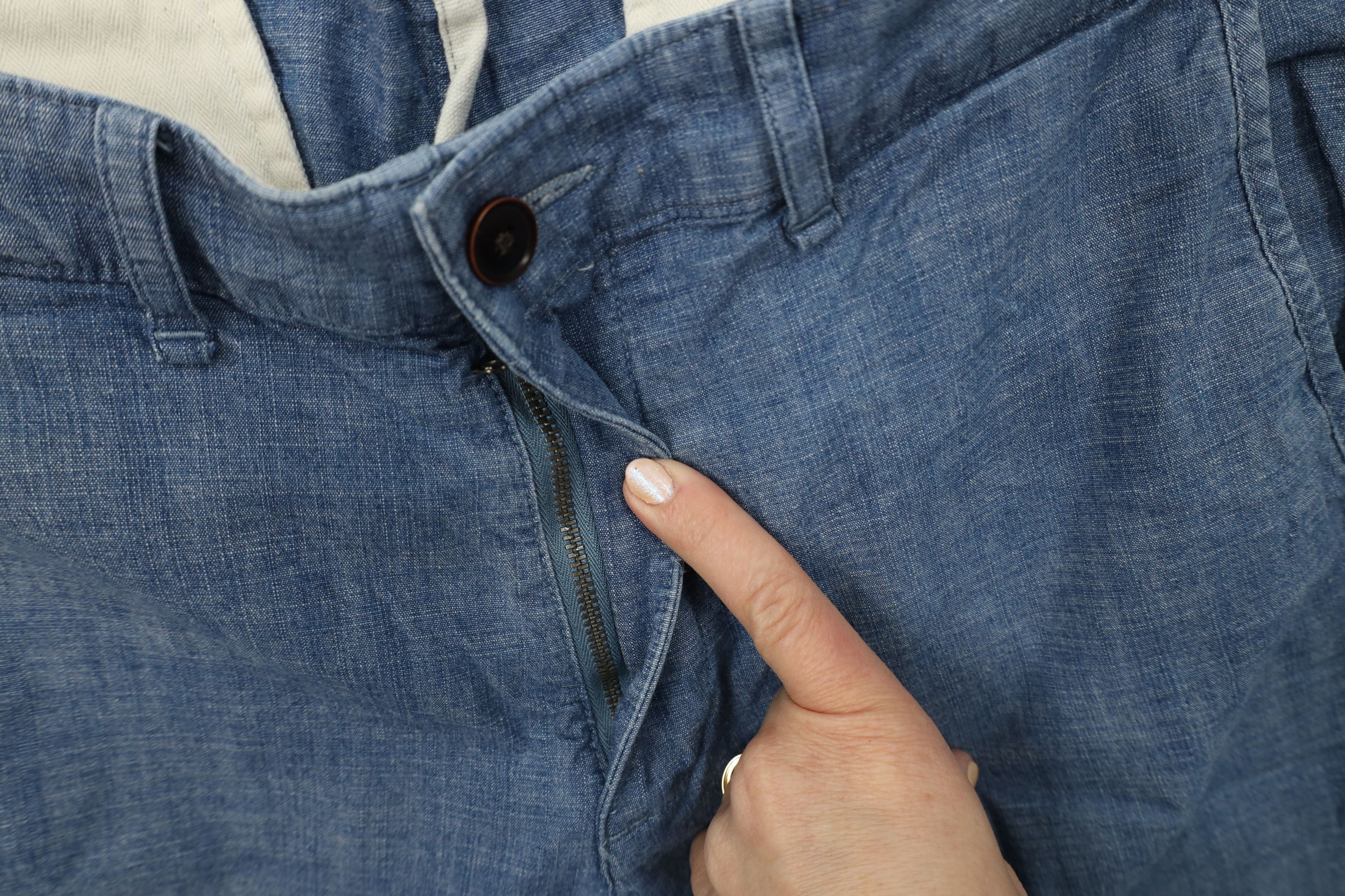 Abercrombie & Fitch Vintage Y2K Abercrombie & Fitch Langdon Slim Fit Pants Blue Size US 34 / EU 50 - 5 Thumbnail