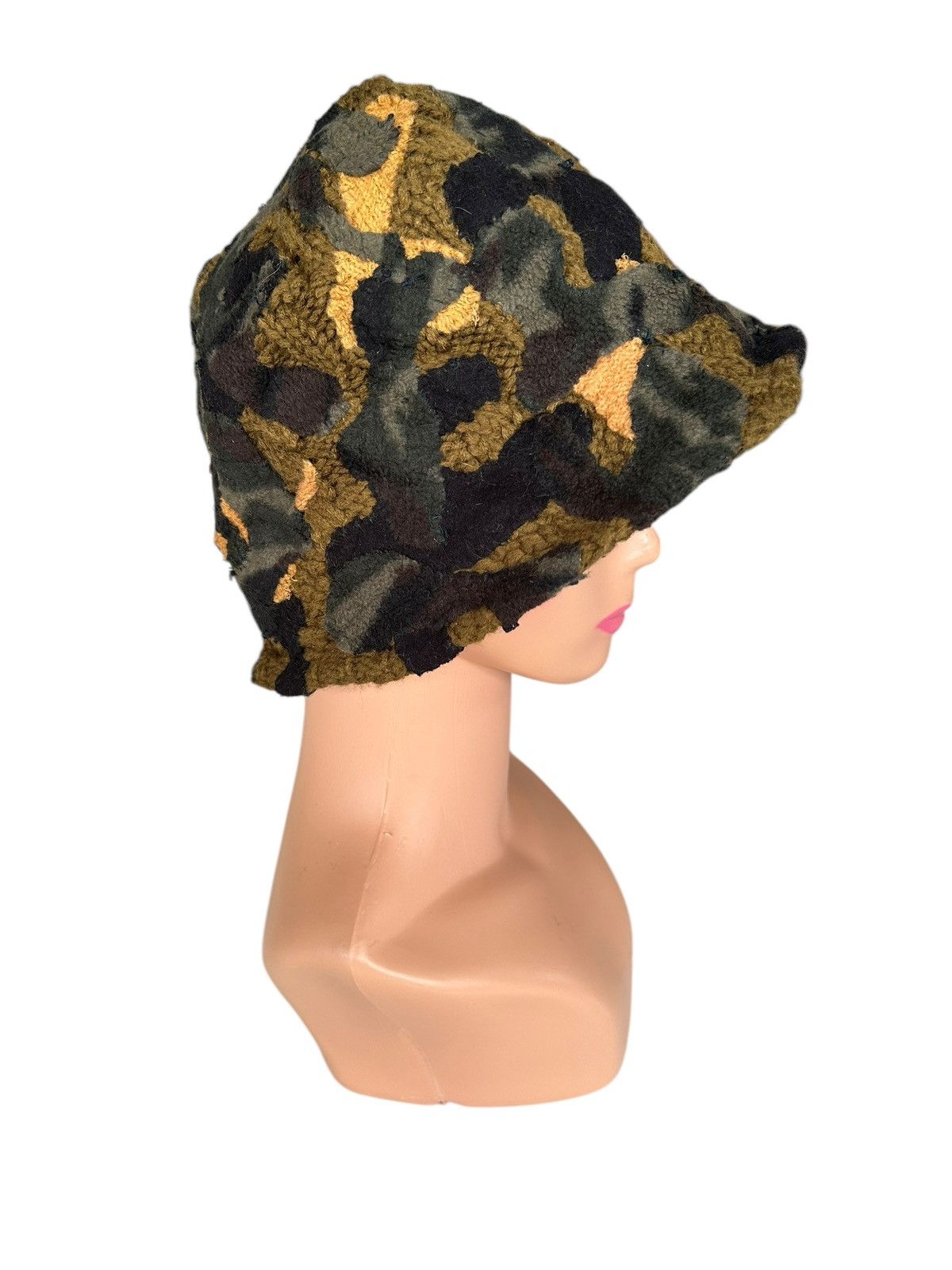 Japanese Brand × Kapital × Vintage Very Rare Japanese Style Custom made knitt Bucket Hats Size ONE SIZE - 5 Thumbnail