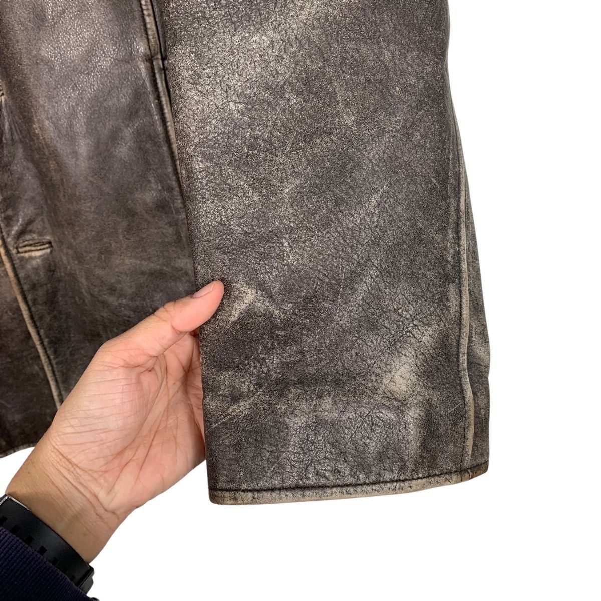 Japanese Brand Vintage Jack And Jones Leather Jacket Size US M / EU 48-50 / 2 - 13 Thumbnail