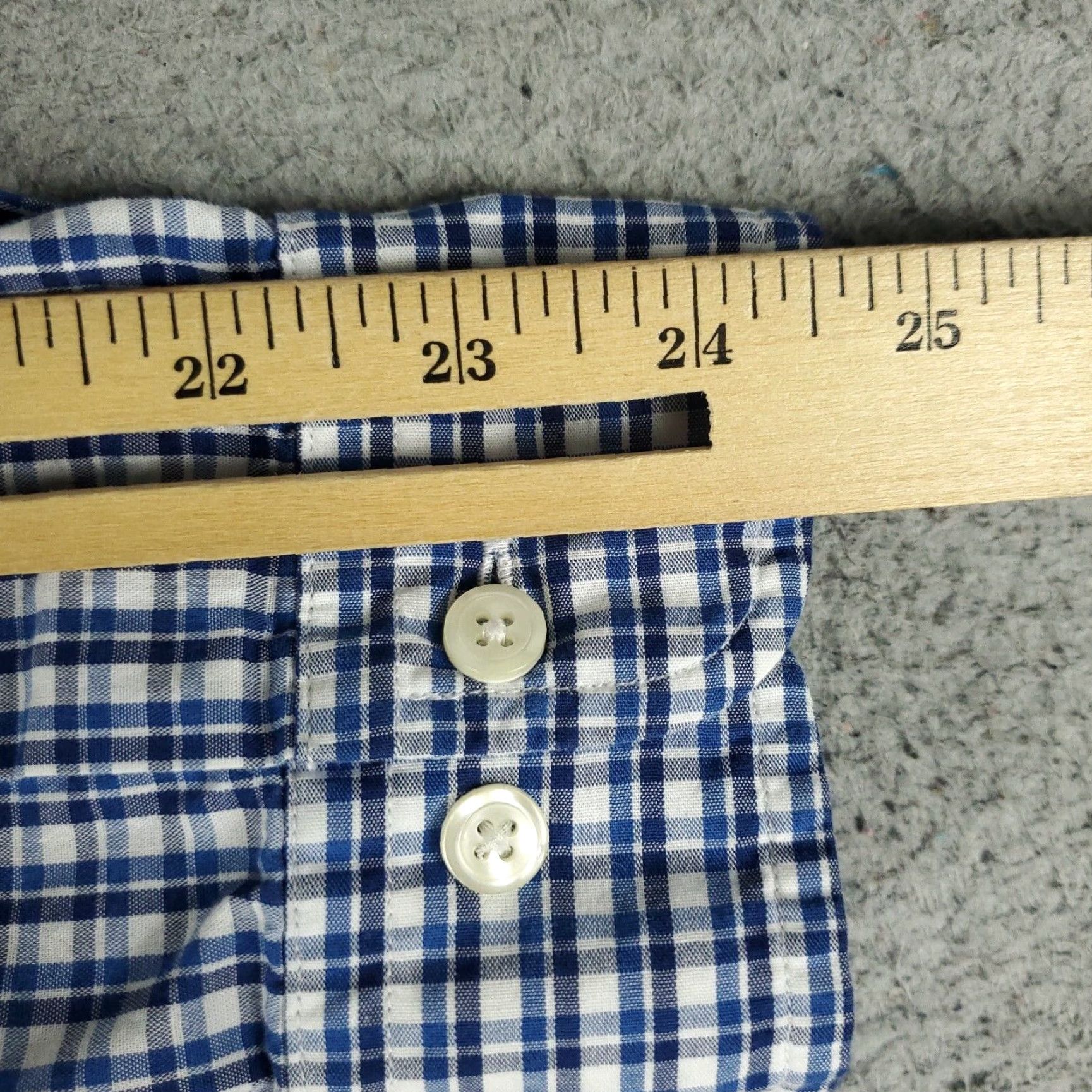 Brooks Brothers Brooks Brothers Button-Up Shirt Mens Medium Blue Check Long Sleeve Casual Classic Preppy Size US M / EU 48-50 / 2 - 6 Thumbnail