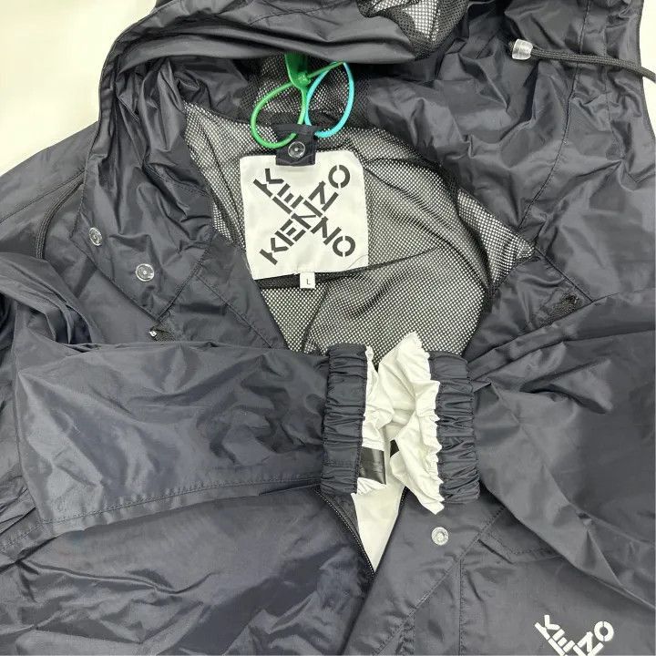 Kenzo KENZO Logo Windbreaker Jacket for Men -2507 Size US L / EU 52-54 / 3 - 5 Thumbnail