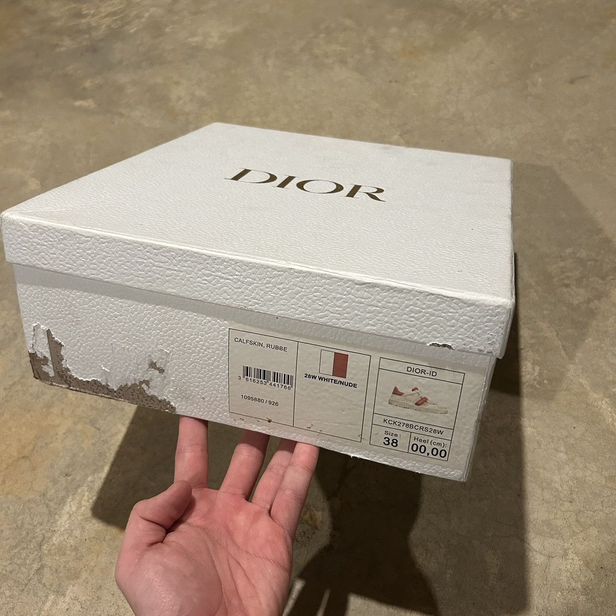 Christian Dior Monsieur × Designer × Dior Dior ID Calfskin Leather Platform Shoes White/Nude US 5.5 Size US 5.5 / EU 38 - 14 Thumbnail