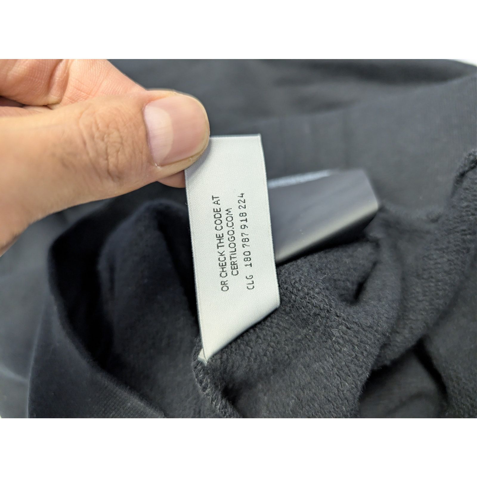 Palm Angels o1rshd1 New York Sprayed Logo Hoodie in Black / Blue Size US S / EU 44-46 / 1 - 21 Thumbnail