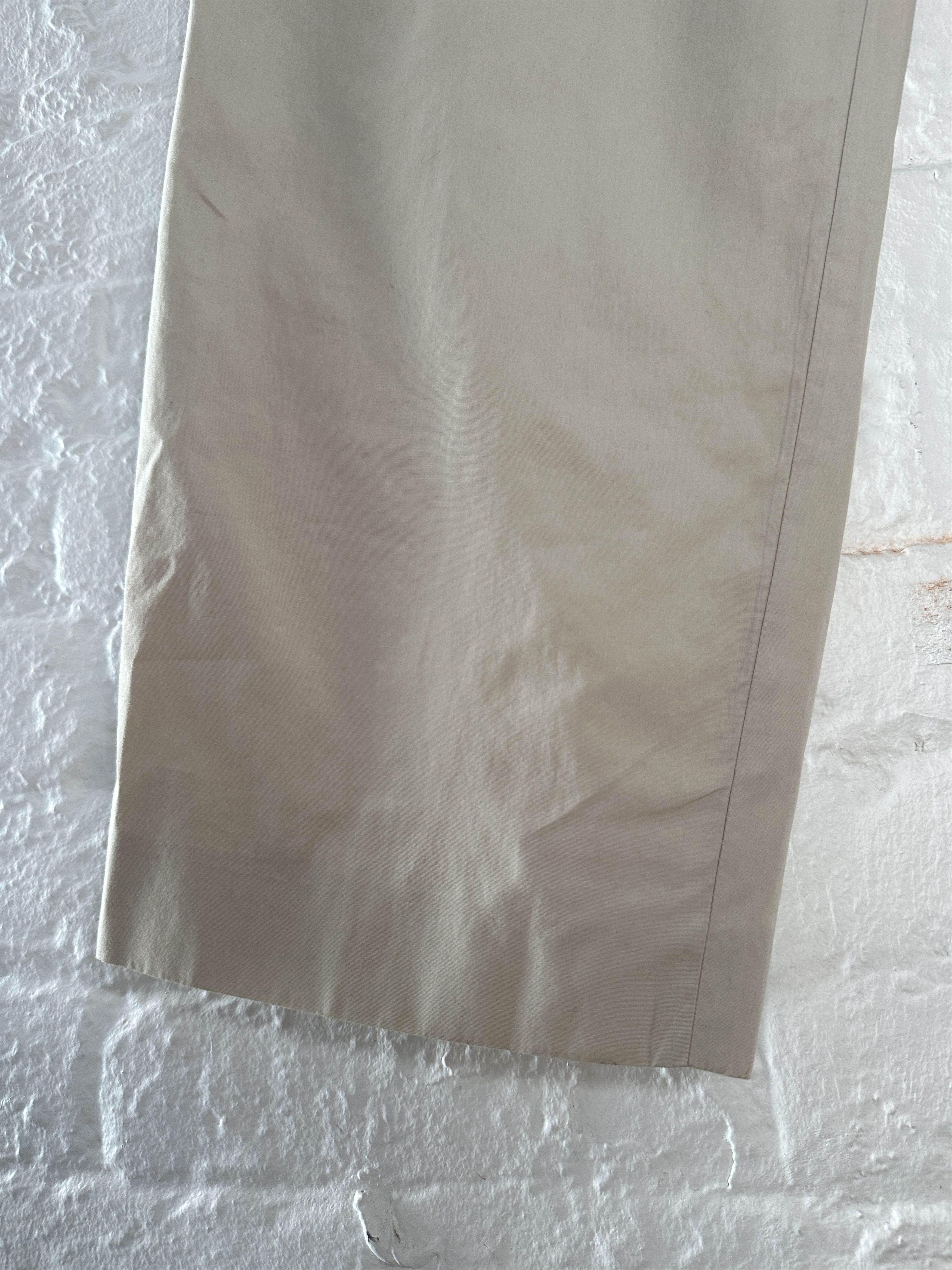 Dries Van Noten Dries Van Noten Pleated Straight Leg Trousers Size US 30 / EU 46 - 2 Thumbnail