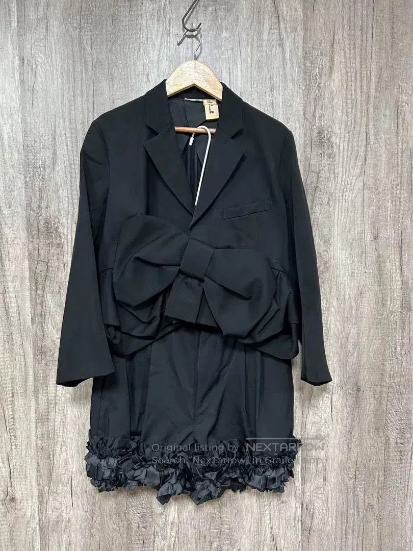 Comme des Garcons Comme des Garçons Bow Jacket Pants Set. Size US S / EU 44-46 / 1 - 1 Thumbnail