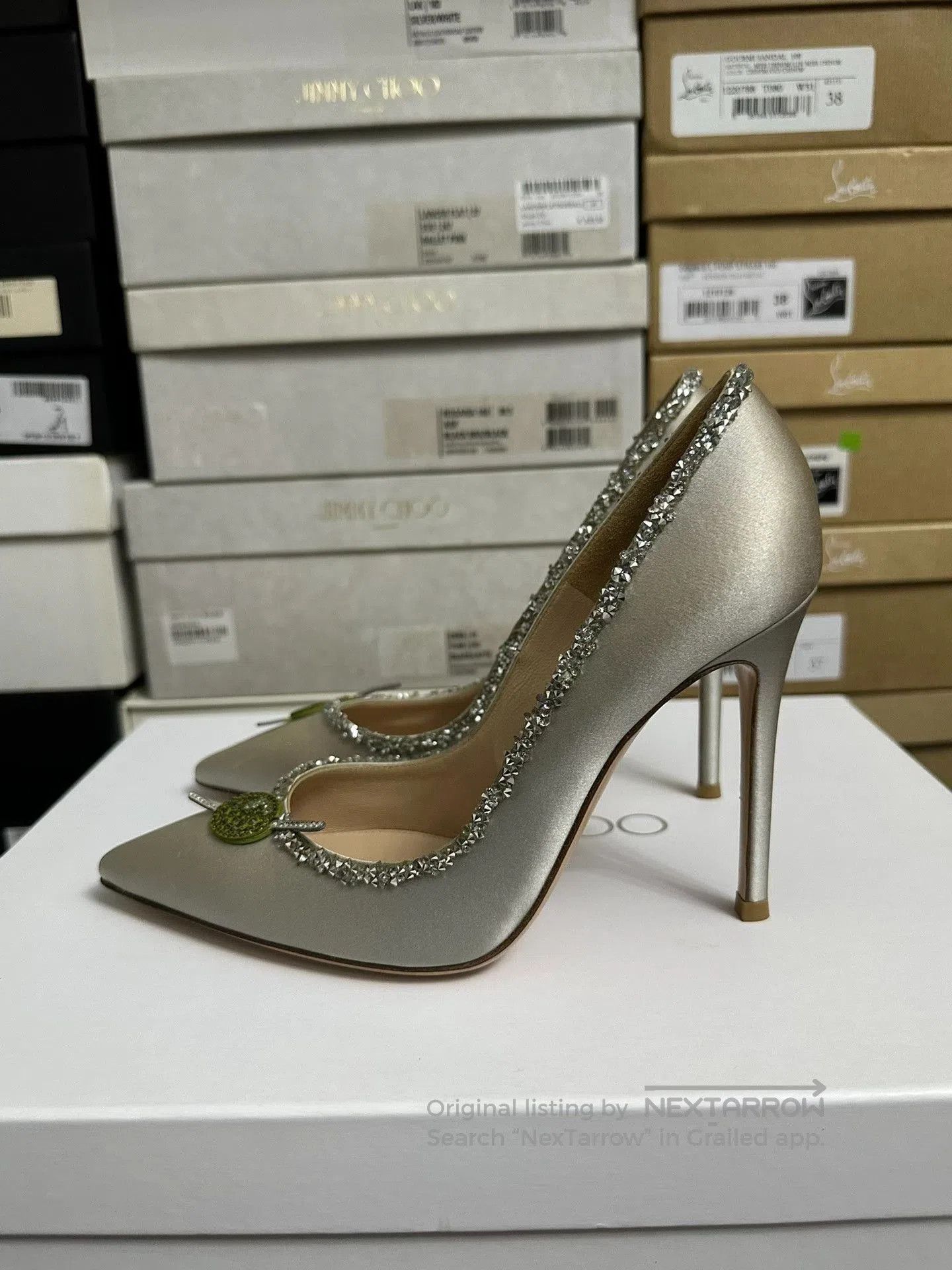 Gianvito Rossi Gianvito Rossi Silk High Heels Size 36. Size US 5 / IT 35 - 2 Thumbnail