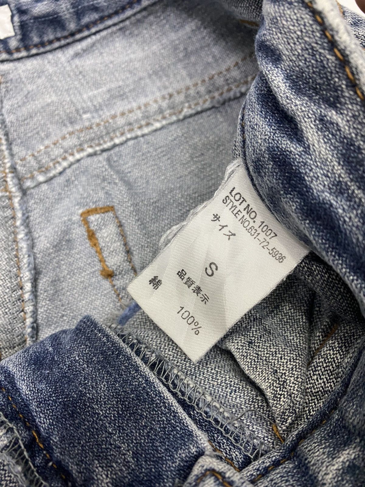 Japanese Brand FLARED🔥COLZA JAPAN DISTRESS RIPS FLARE DENIM JEANS Size US 30 / EU 46 - 9 Thumbnail