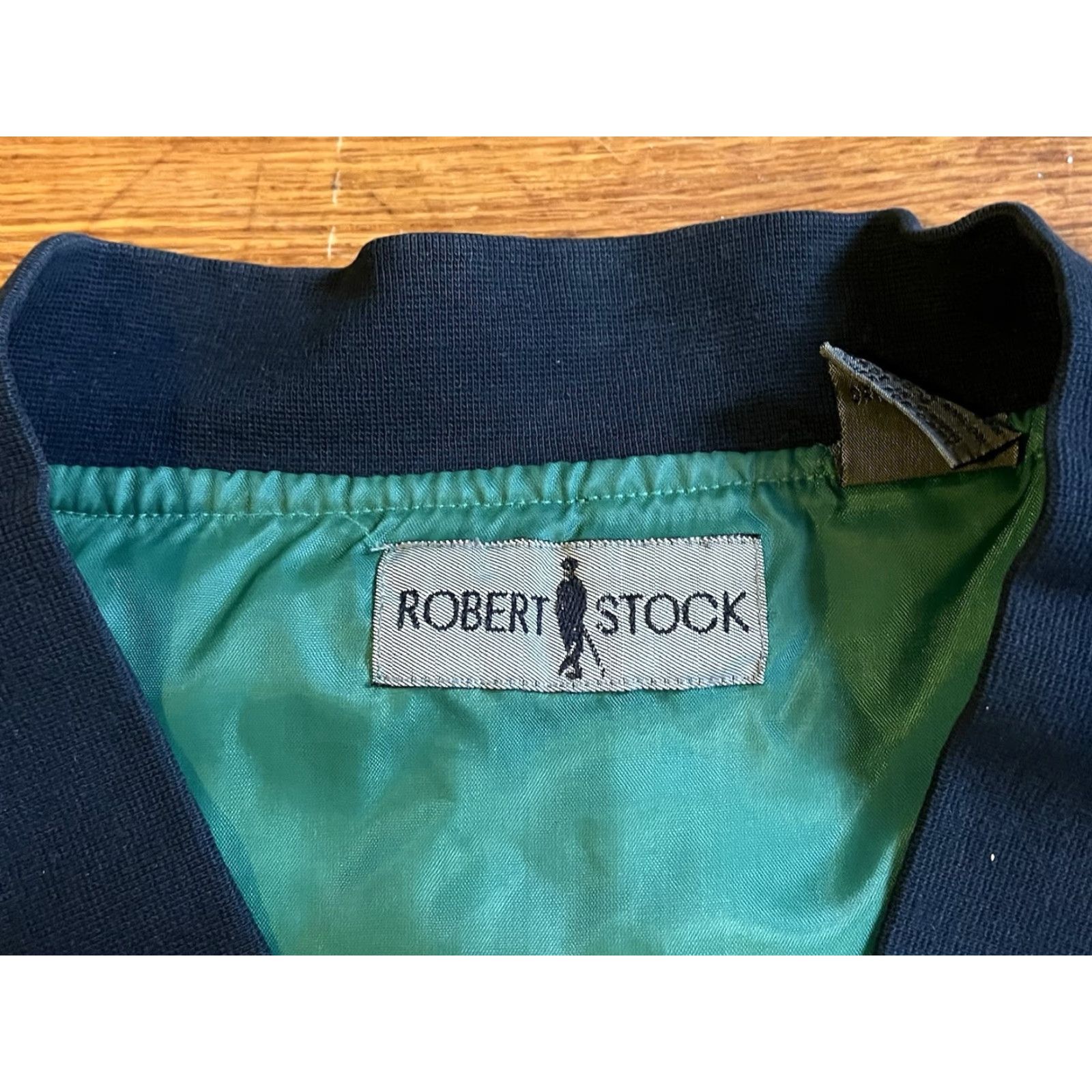 Vintage VINTAGE Robert Stock Silk Puffer Vest Men’s Large Green 80s 90s Size US L / EU 52-54 / 3 - 5 Thumbnail