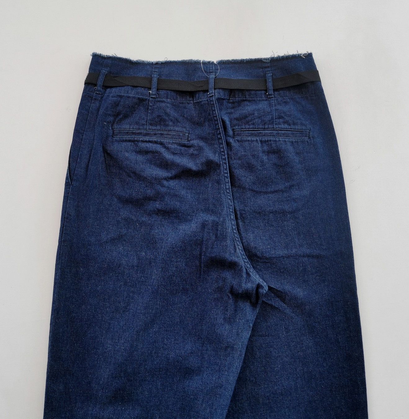 Johnbull Johnbull Japan ZP168 Wrap Denim Trousers Size 32" / US 10 / IT 46 - 5 Thumbnail