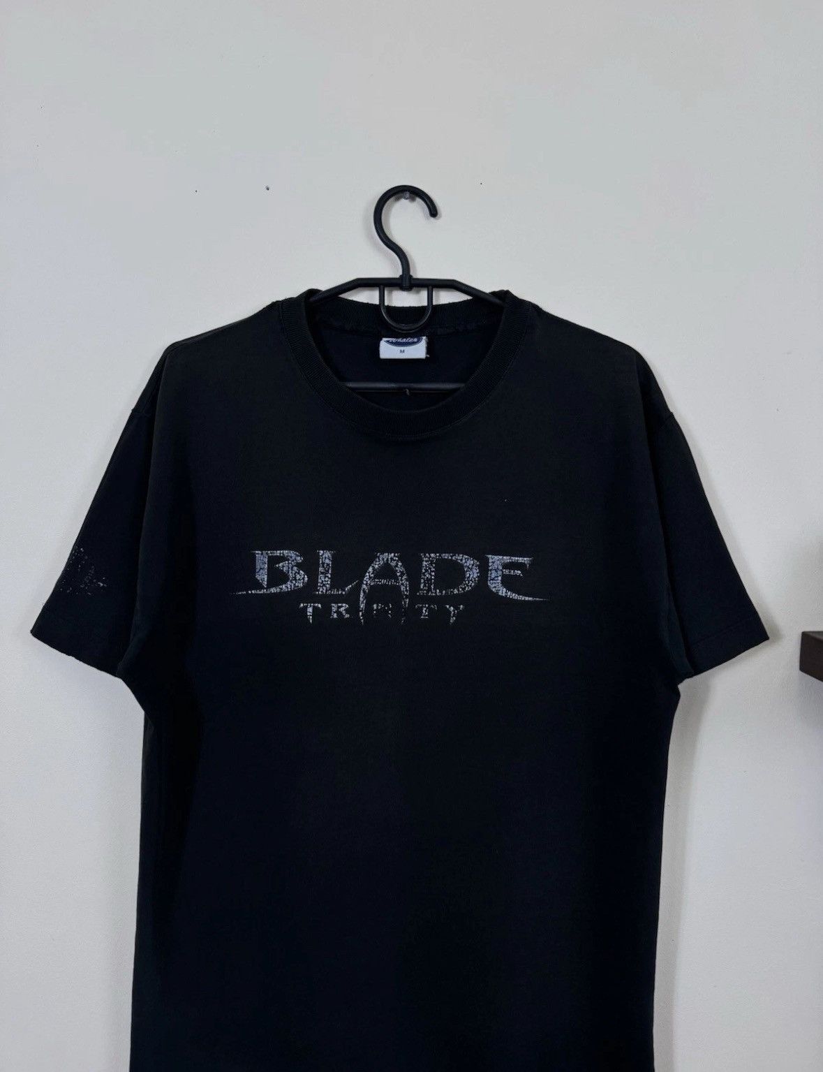 Vintage Vintage Blade Trinity T shirt Matrix 2000s Movie Black M Size US M / EU 48-50 / 2 - 5 Thumbnail