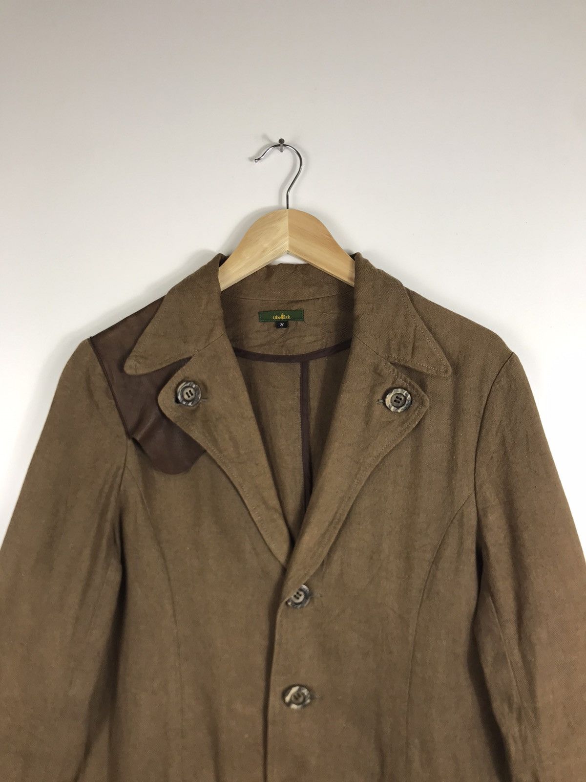 Obelisk ⚡️Rare Design Obelisk Leather Coat Jacket Size US S / EU 44-46 / 1 - 4 Thumbnail