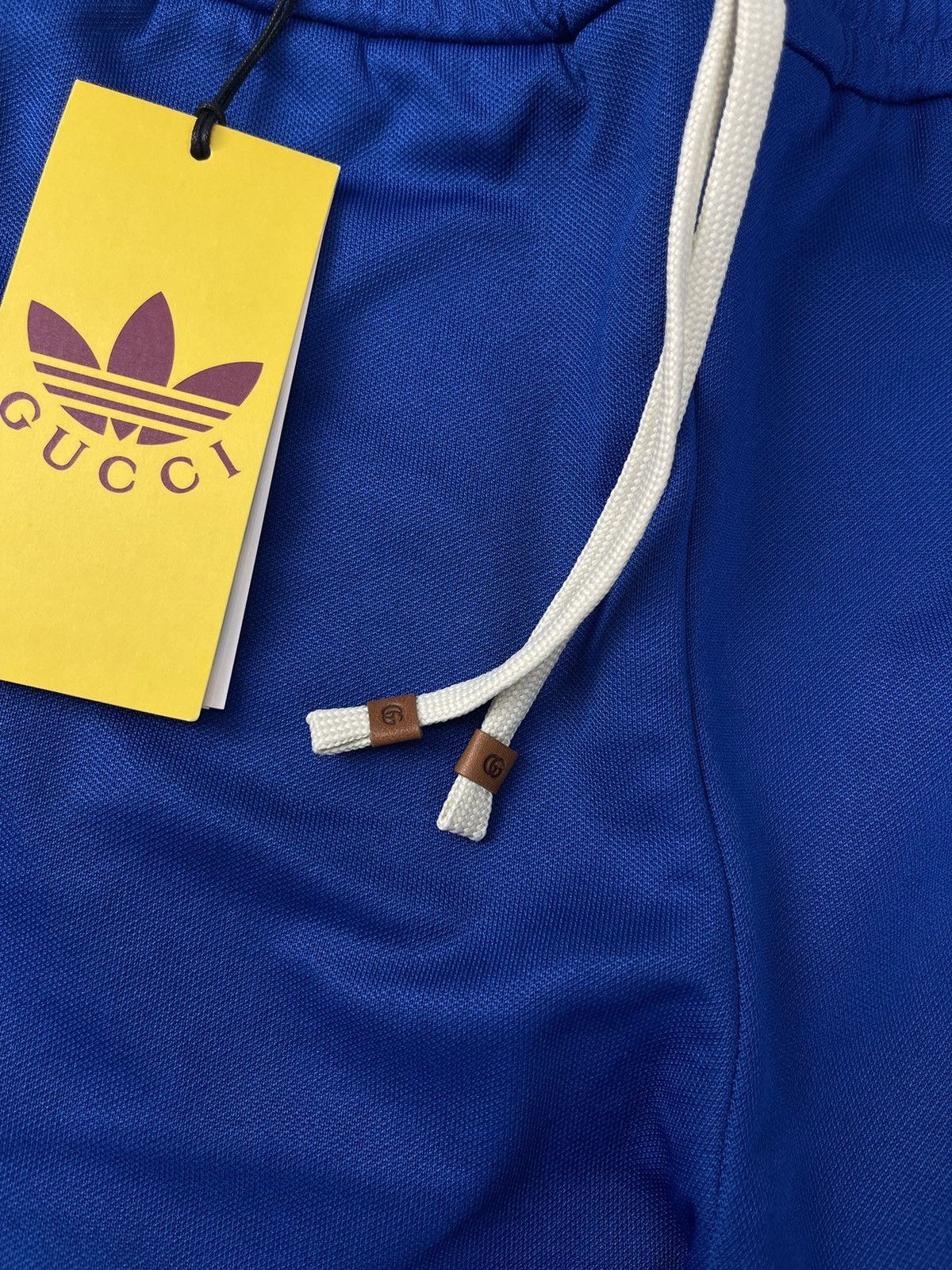 Gucci Gucci x Adidas Jersey Jogging Pants Blue Size L Size 27" / US 4 / IT 40 - 7 Thumbnail