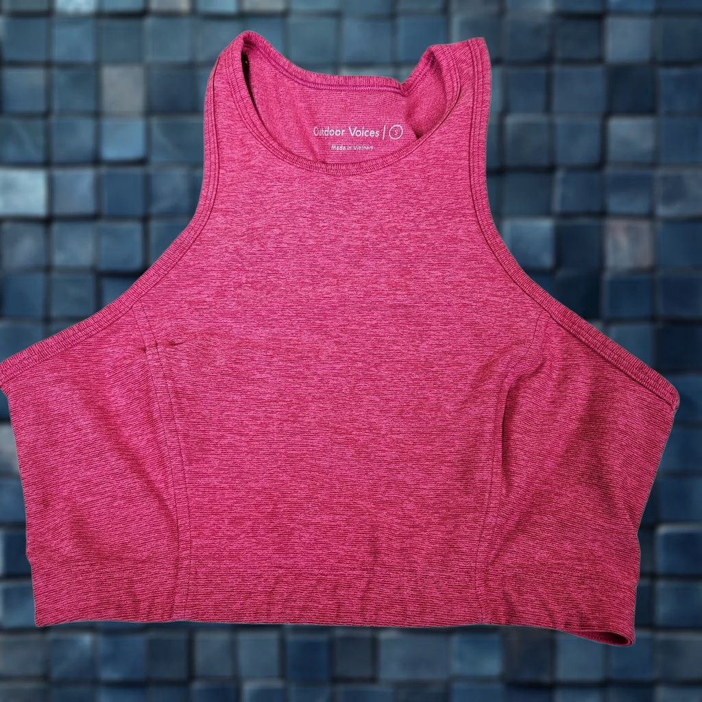 Pinko Outdoor vioce Women's Cropped Top Pink Size S Size S / US 4 / IT 40 - 1 Thumbnail