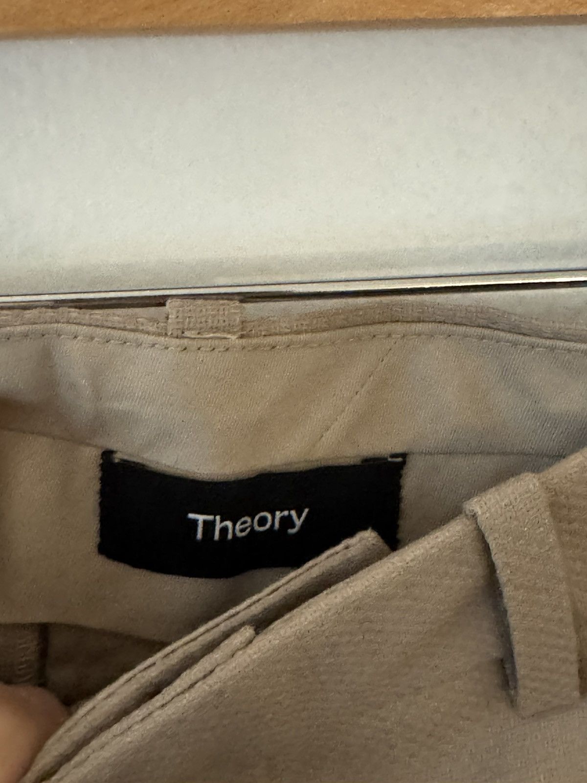 Theory Theory beige trousers Size US 30 / EU 46 - 2 Thumbnail