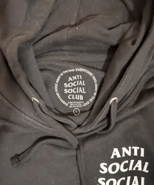 Anti Social Social Club anti social social club hoodie Size US L / EU 52-54 / 3 - 4 Thumbnail