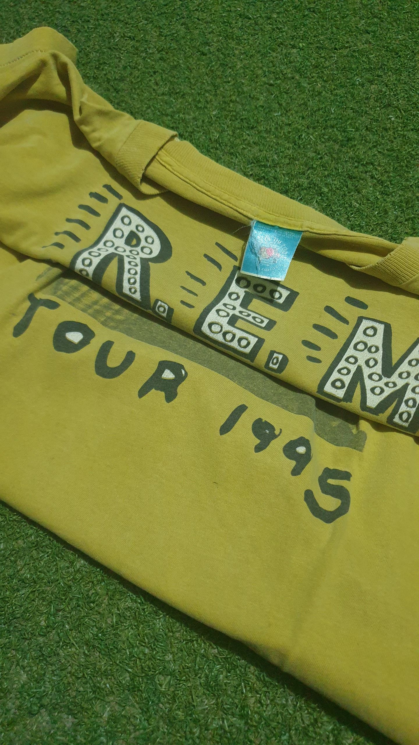 Fruit Of The Loom × R.E.M. × Vintage R.E.M 1995 Tour Size US XL / EU 56 / 4 - 9 Thumbnail