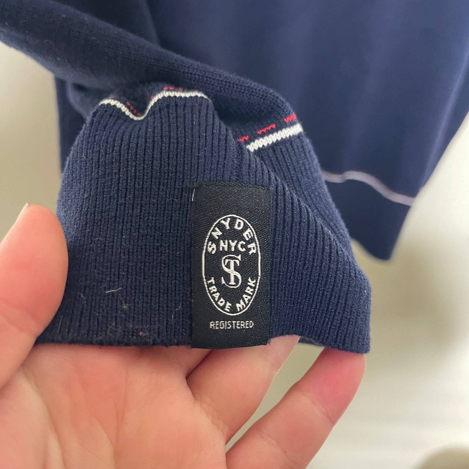Todd Snyder TODD SNYDER ITALIAN COTTON SILK TIPPED RIVIERA POLO XXL Size US XXL / EU 58 / 5 - 7 Thumbnail