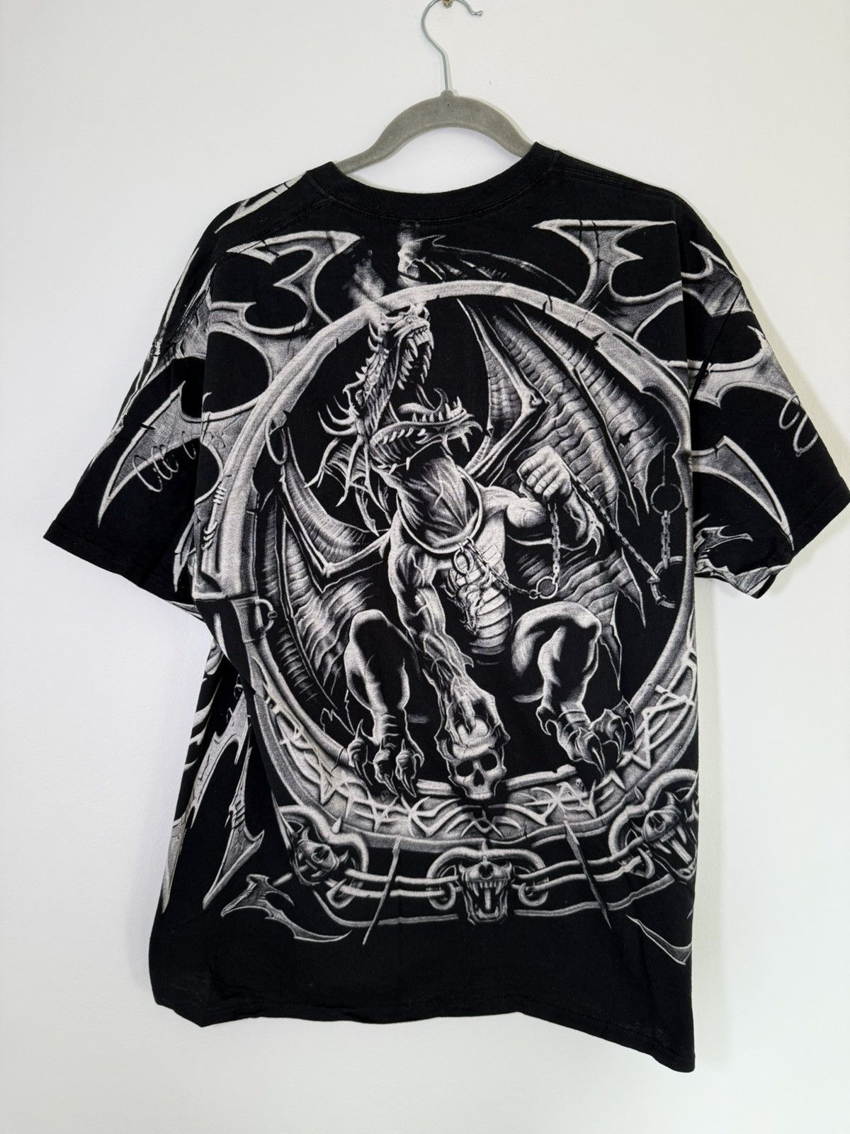 Liquid Blue × Vintage Liquid Blue Dragon All over Print t shirt Merch XL warren Size US XL / EU 56 / 4 - 2 Thumbnail