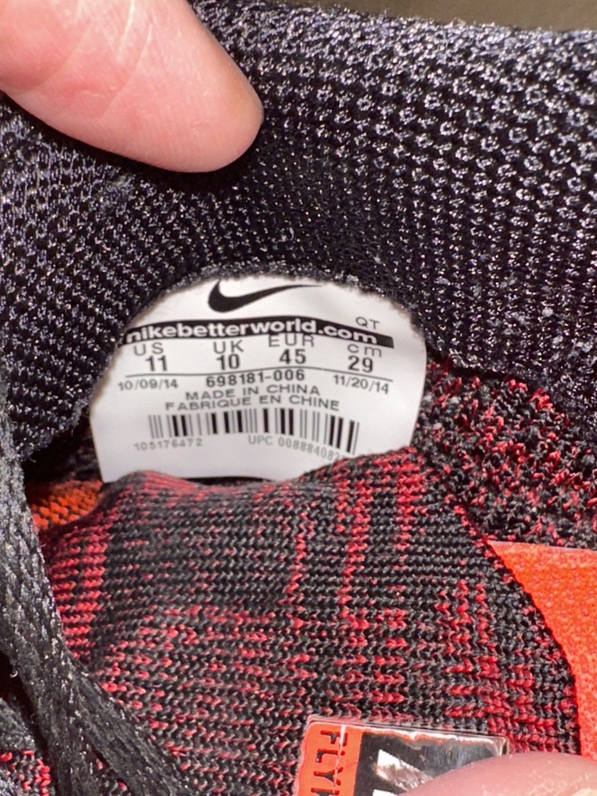 Nike Nike Flyknit Lunar3 size 11 Size US 11 / EU 44 - 4 Thumbnail