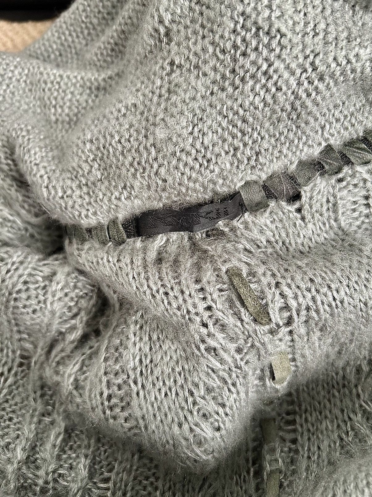 KMRii KMRii Knitted Grey Cardigan Size US S / EU 44-46 / 1 - 9 Thumbnail