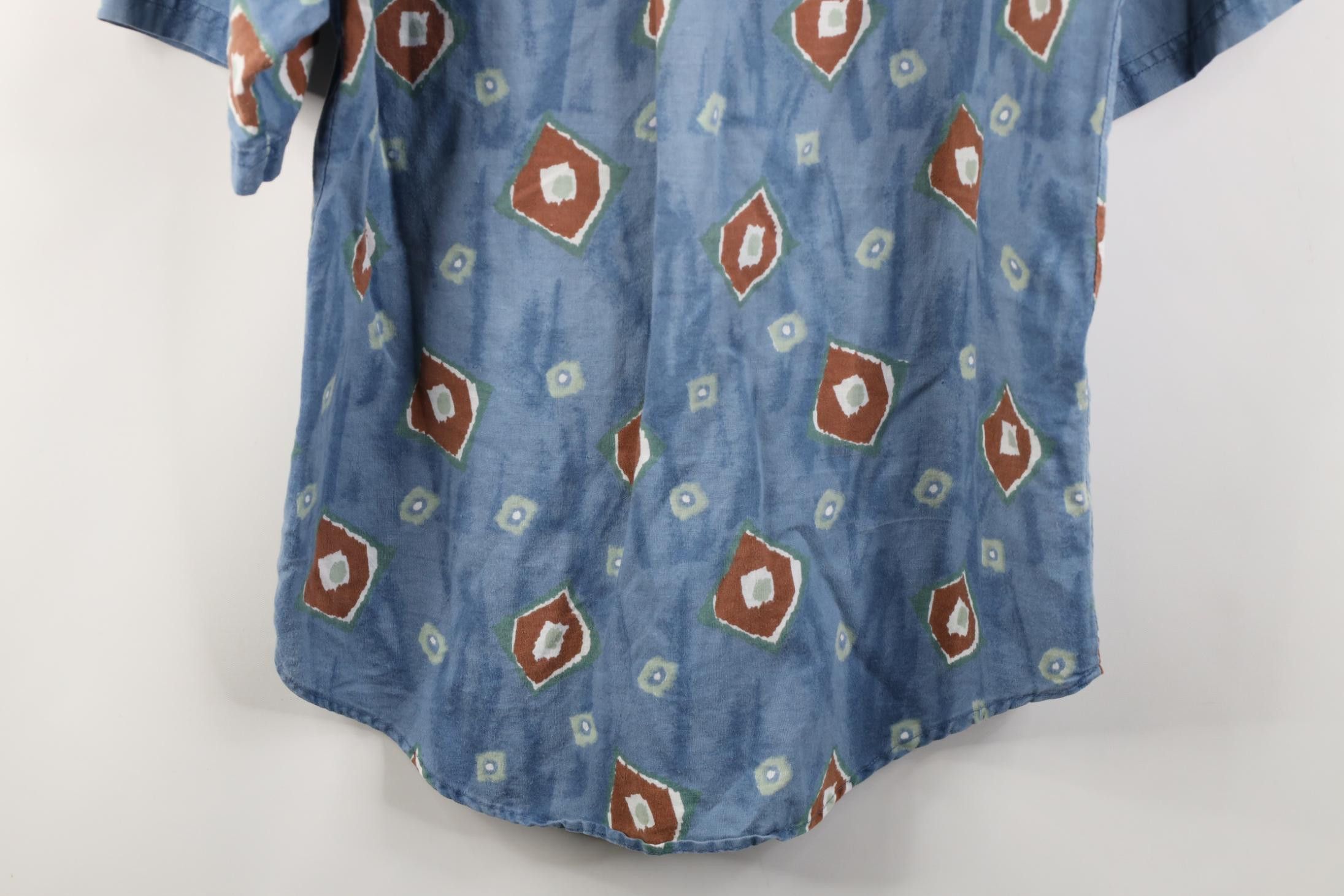 Vintage Vintage 90s Streetwear Short Sleeve Button Down Shirt Size US M / EU 48-50 / 2 - 13 Thumbnail