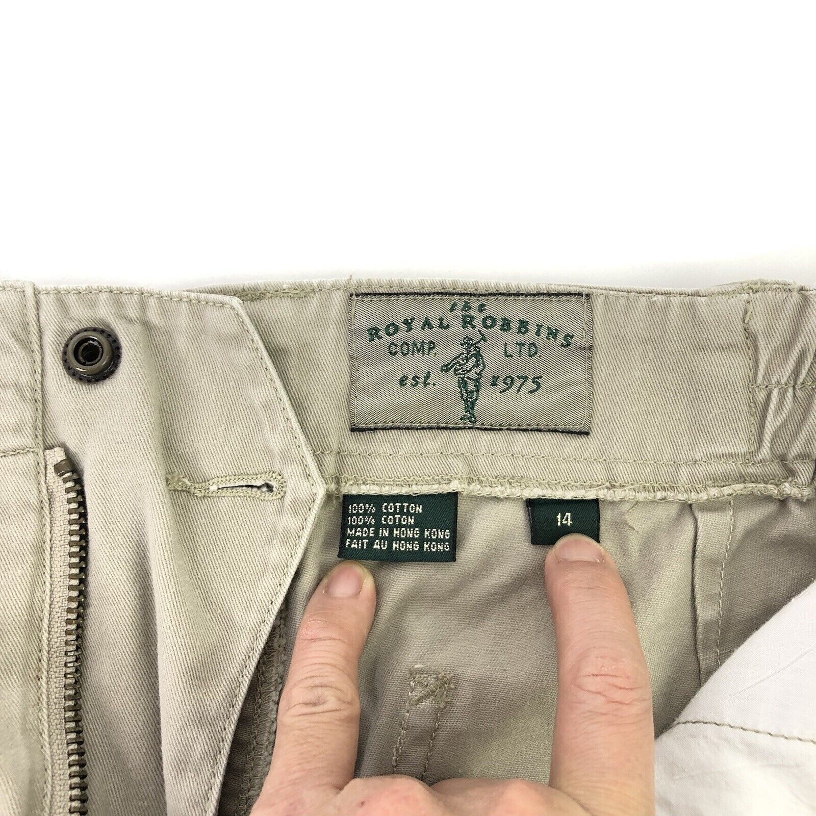 Royal Robbins Vintage Royal Robbins Women Cargo Carpenter Pants 14 Ranger Size 36" / US 14 / IT 50 - 4 Thumbnail
