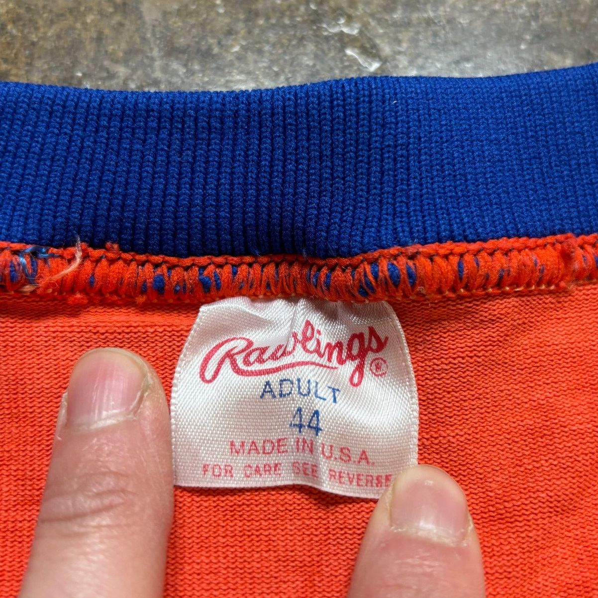 Vintage Vintage 70s Rawlings Marauders 37 Baseball Jersey Shirt 44 Size US L / EU 52-54 / 3 - 6 Thumbnail