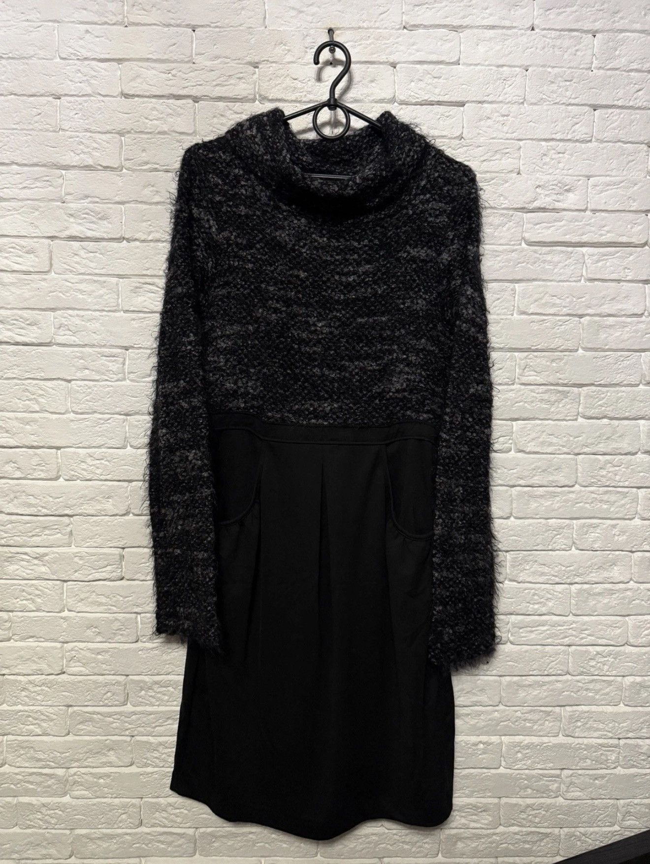 Miss Sixty Miss Sixty Mohair Italy Made Maxi Dress Longsleeved Sz L Size L / US 10 / IT 46 - 1 Thumbnail