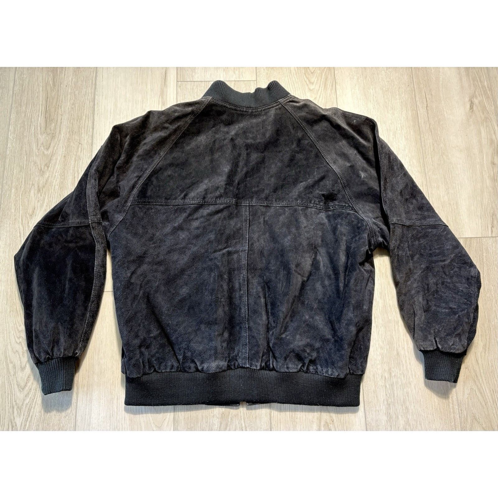 Guess VTG 80s Guess Suede Bomber Jacket Georges Marciano Small Size US S / EU 44-46 / 1 - 3 Thumbnail