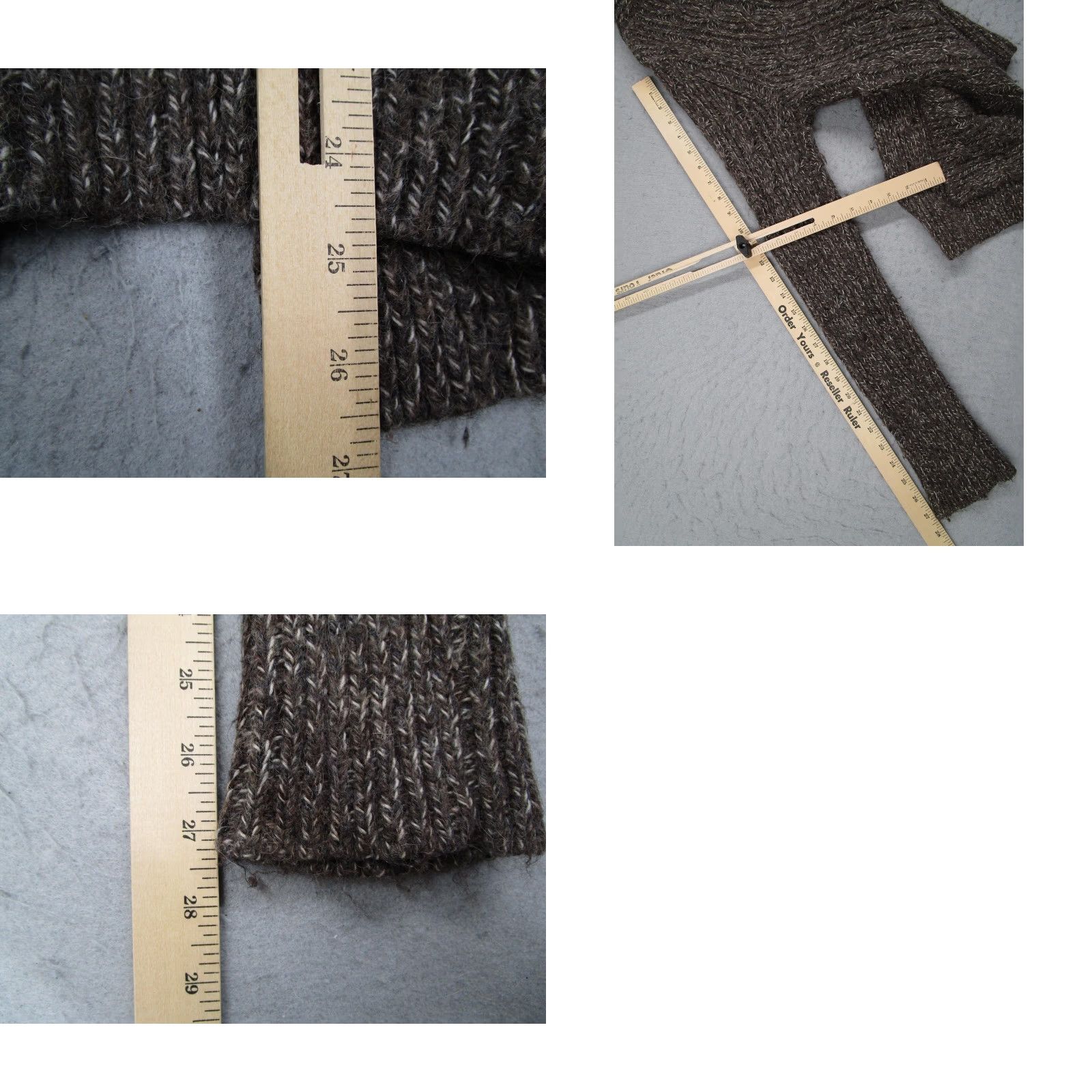Allsaints AllSaints Sweater Womens Small Brown Ahkka Cardigan Open Front Size S / US 4 / IT 40 - 8 Thumbnail