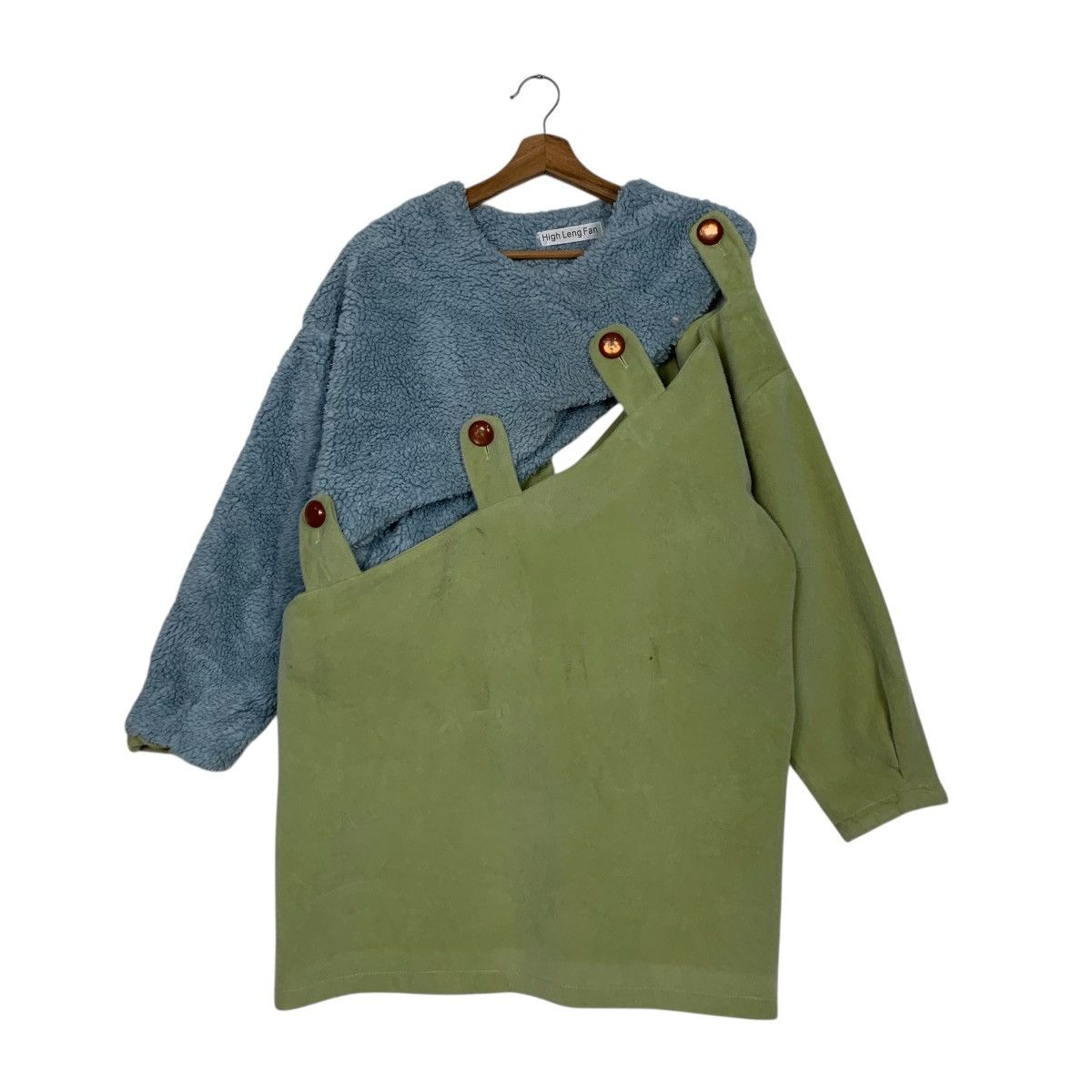 Other HIGH LENG FAN Hybrid Fashion Long Sleeve Shirt #2921-C132 Size XL / US 12-14 / IT 48-50 - 1 Thumbnail