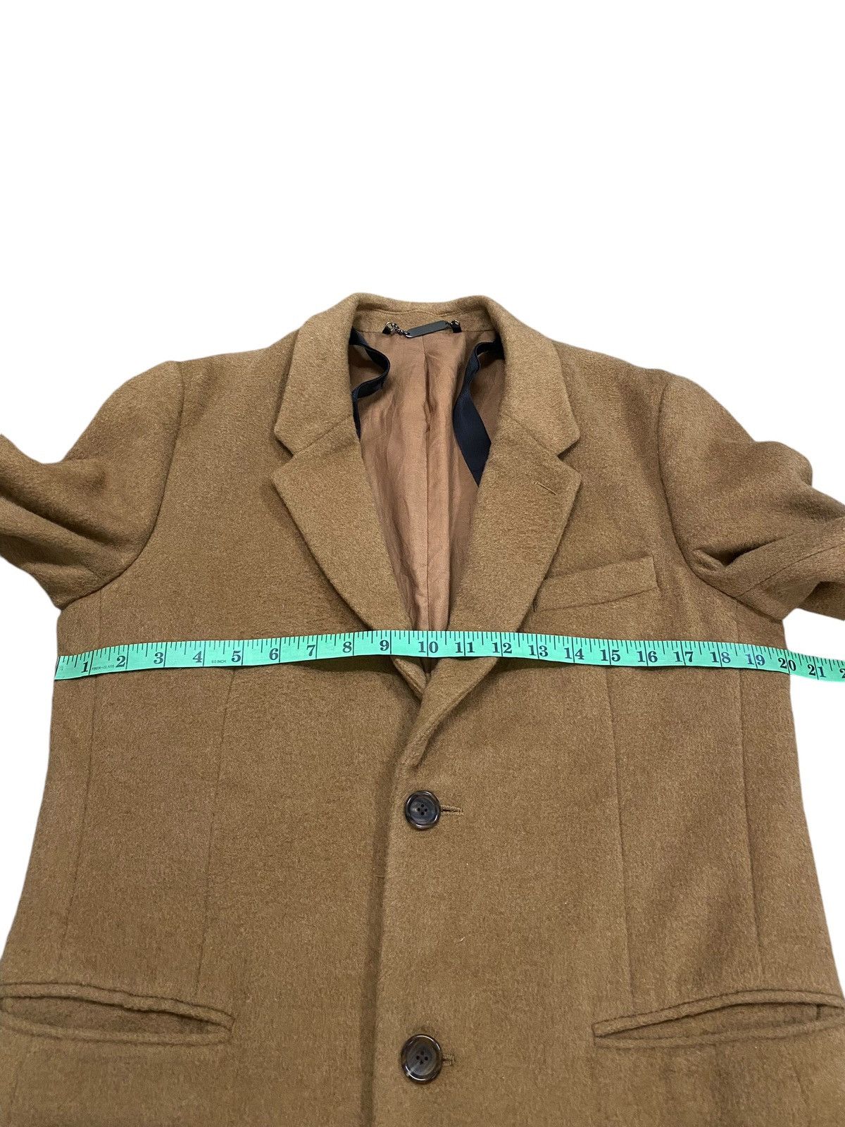 Japanese Brand × Other × monkey time Vintage Monkey Time Wool Long Jacket M Size Brown Colour Size US M / EU 48-50 / 2 - 14 Thumbnail