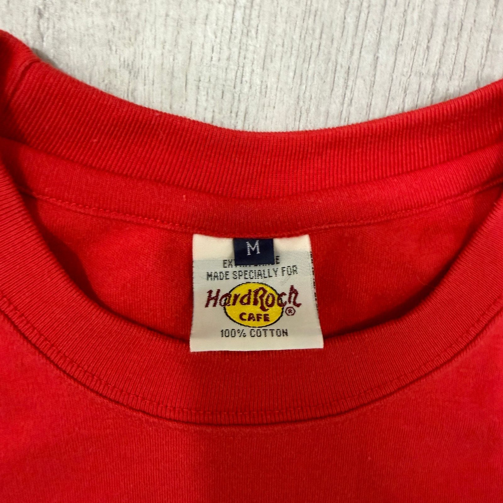 Vintage Vintage Hard Rock Cafe Shanghai Shirt Men's Medium Red Size US M / EU 48-50 / 2 - 3 Thumbnail