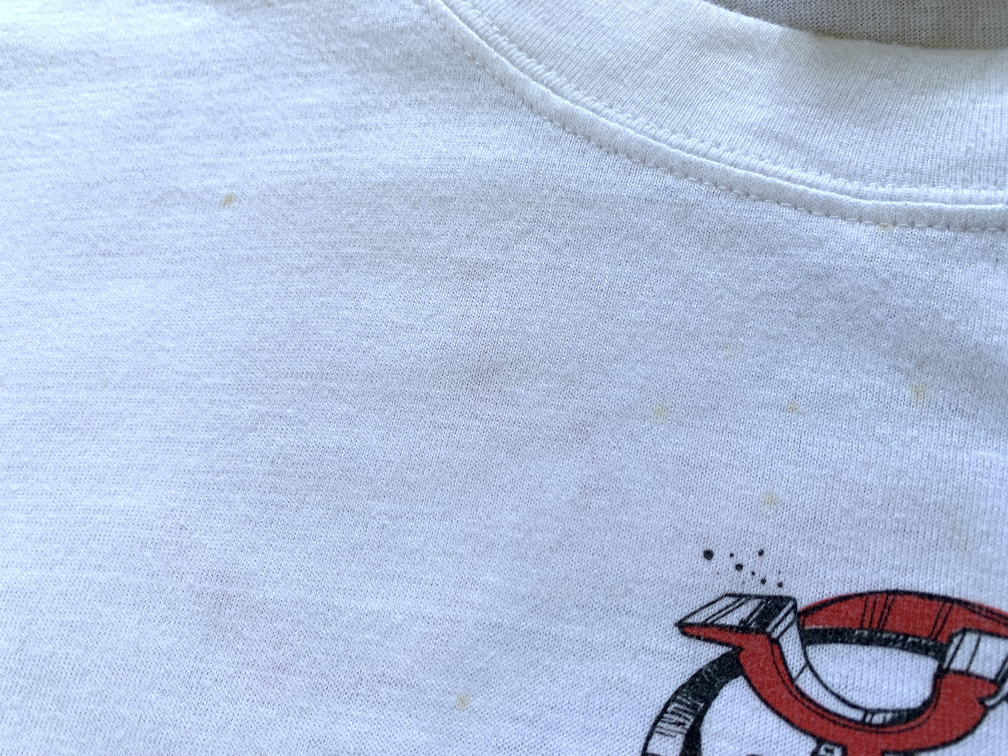 Other Pacific White Cotton Printed T Shirt Size US L / EU 52-54 / 3 - 5 Thumbnail