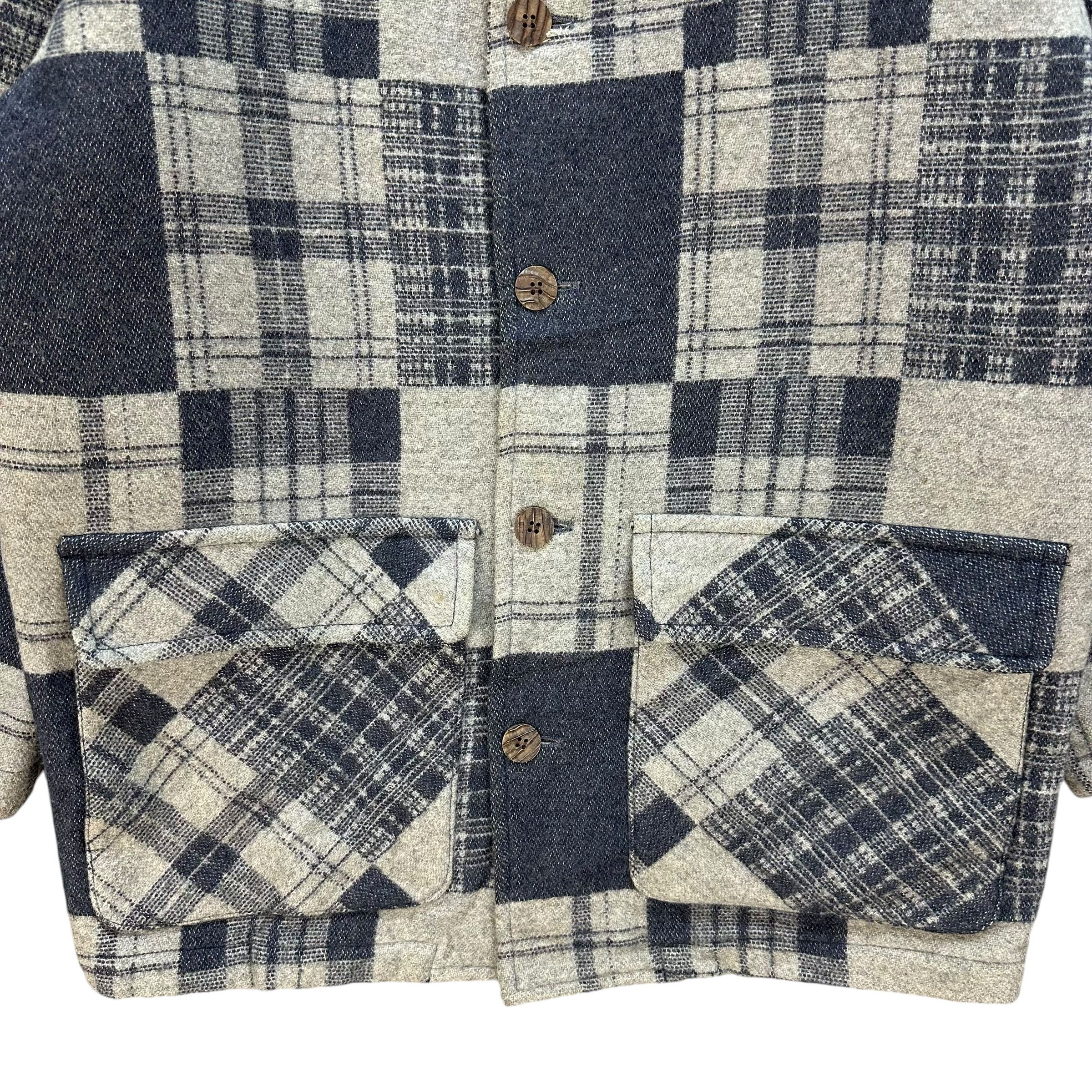 Chaps Ralph Lauren 80's CHAPS RALPH LAUREN Checked Wool Jacket #A57-1303 Size US L / EU 52-54 / 3 - 3 Thumbnail