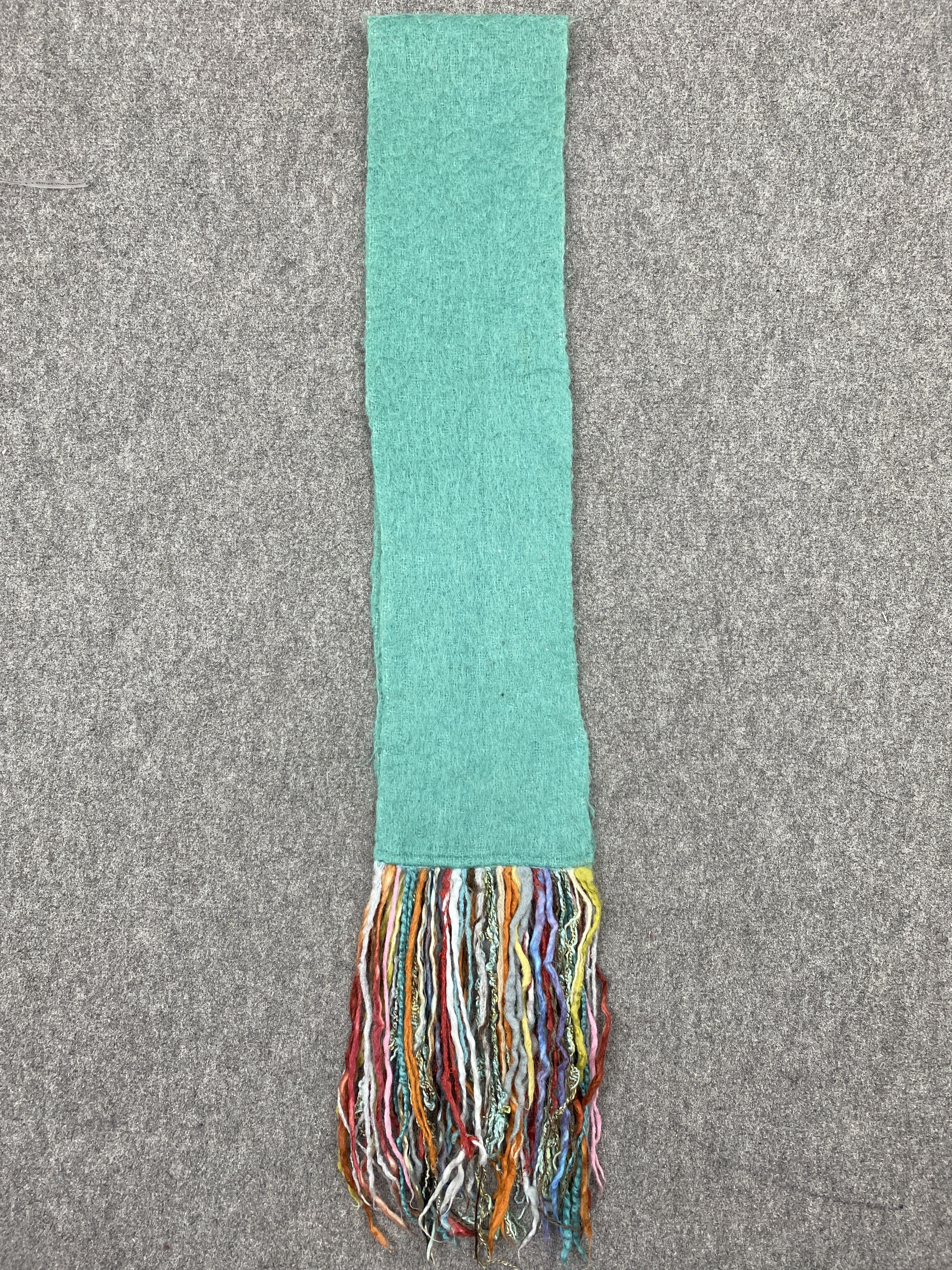 Japanese Brand × Other Plain Japanese Mohair Scarf / Muffler / Neckwear -SC0110 Size ONE SIZE - 7 Thumbnail