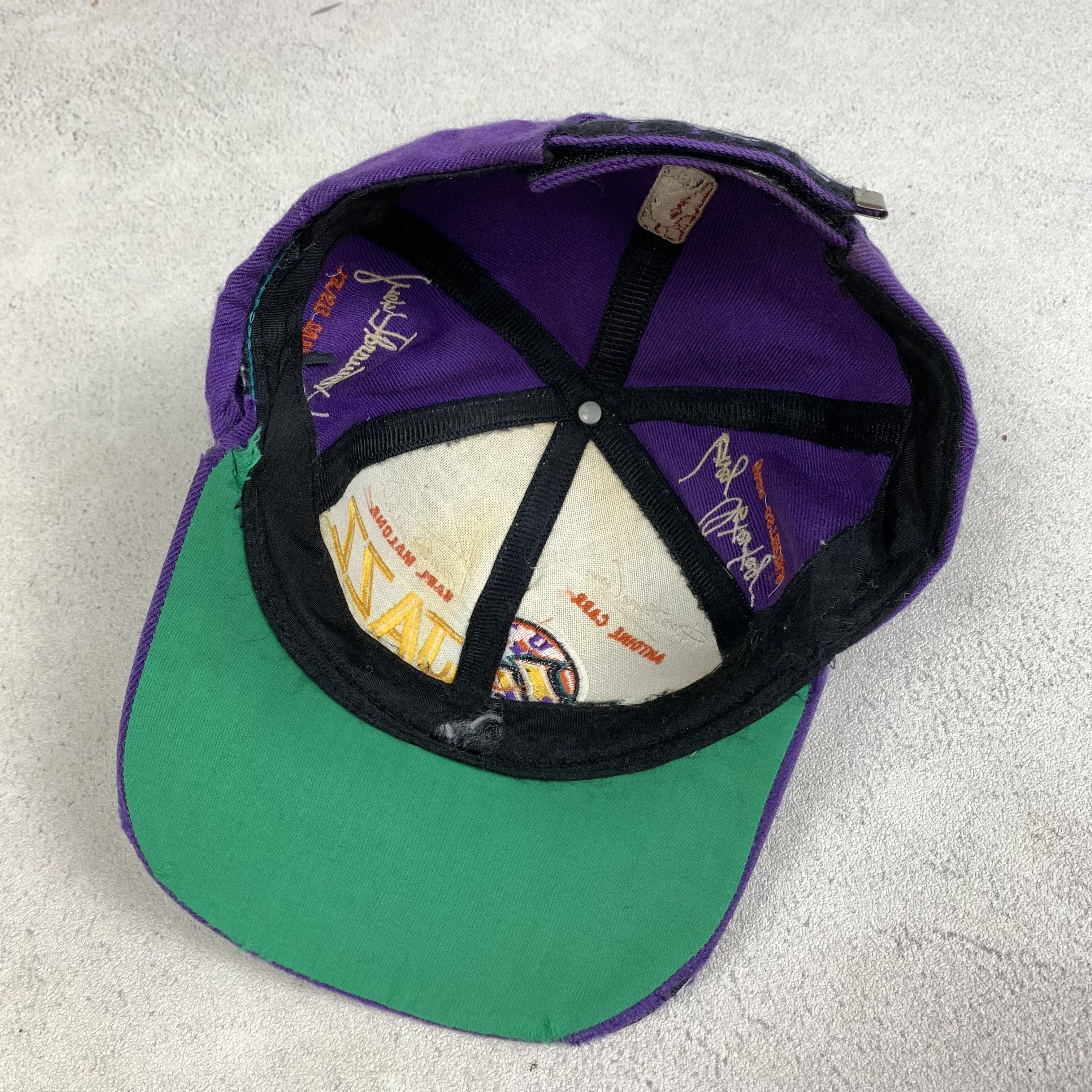 NBA Vintage NBA Utah Jazz Hat Size ONE SIZE - 8 Thumbnail