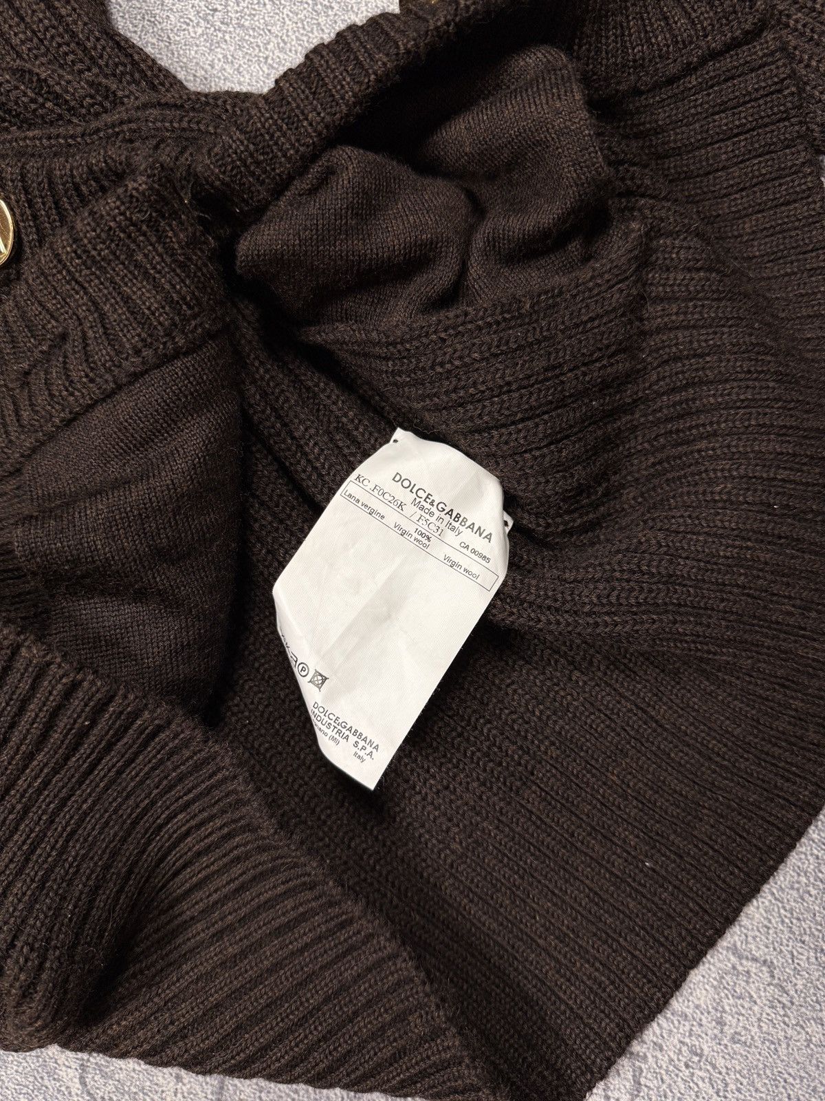 Dolce & Gabbana Dolce Gabbana Crazy Knitted Luxury Sweater Size S / US 4 / IT 40 - 10 Thumbnail