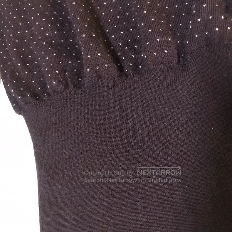 Vivienne Westwood Vivienne Westwood Knit Top with Star Embroidery in Caramel Size L / US 10 / IT 46 - 2 Thumbnail