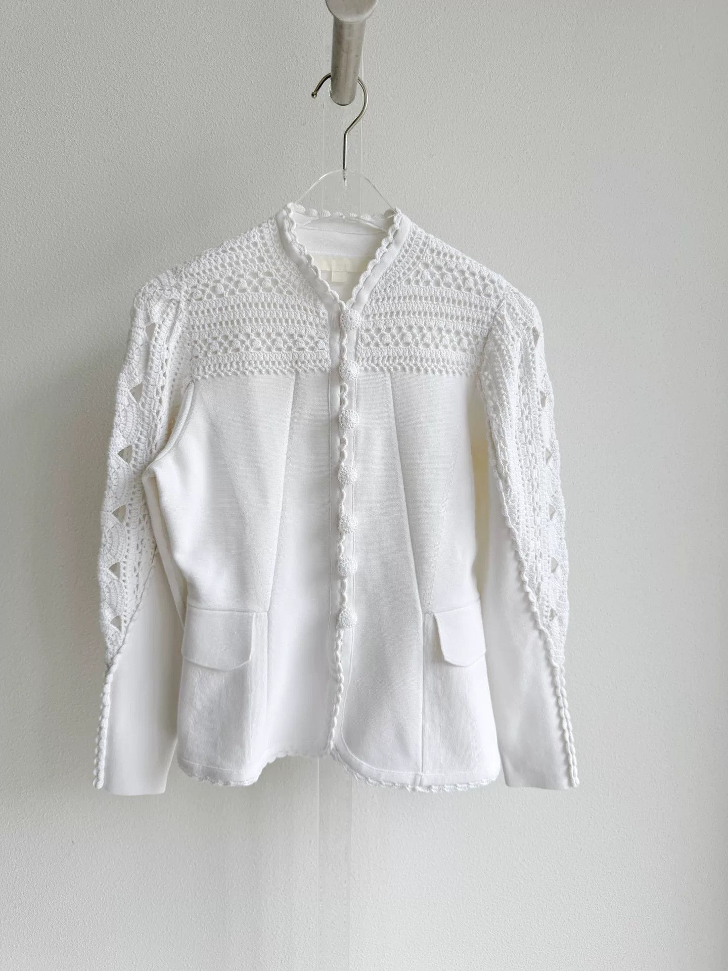 Jonathan Simkhai Jonathan Simkhai White Blazer Size XS / US 0-2 / IT 36-38 - 1 Thumbnail