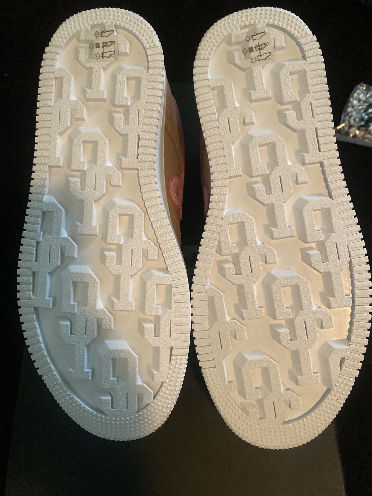 John Geiger John Geiger GF-01 Tan/Pink/White Size US 10 / EU 43 - 5 Thumbnail