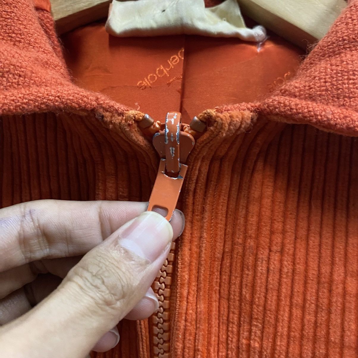 Courreges Vintage Courreges Hyperbole corduroy blouson jacket Size US XS / EU 42 / 0 - 10 Thumbnail
