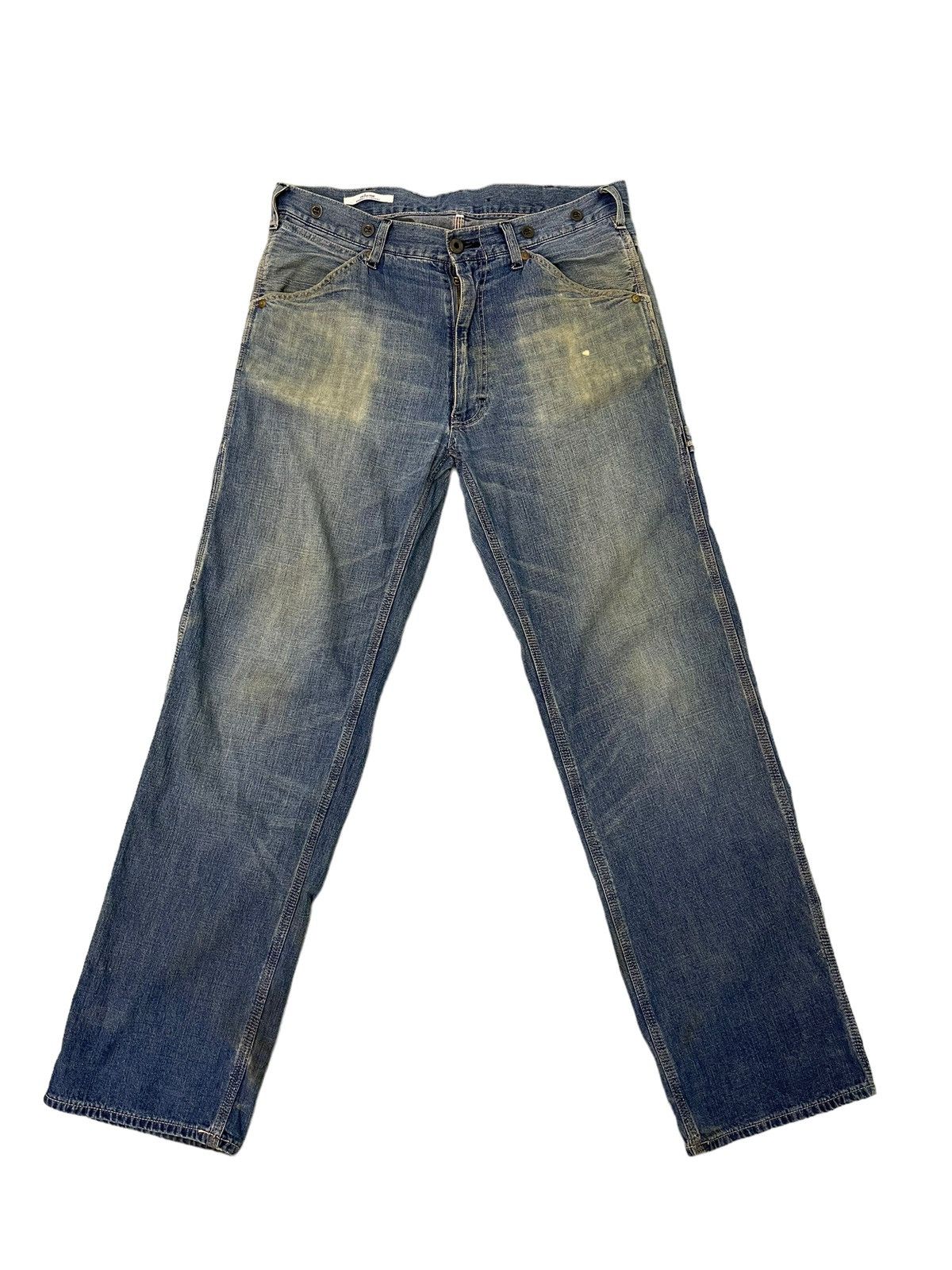 Journal Standard Carpenter Jeans Journal Standard Thin Denim Regular 7🟦4 Size US 33 - 10 Thumbnail