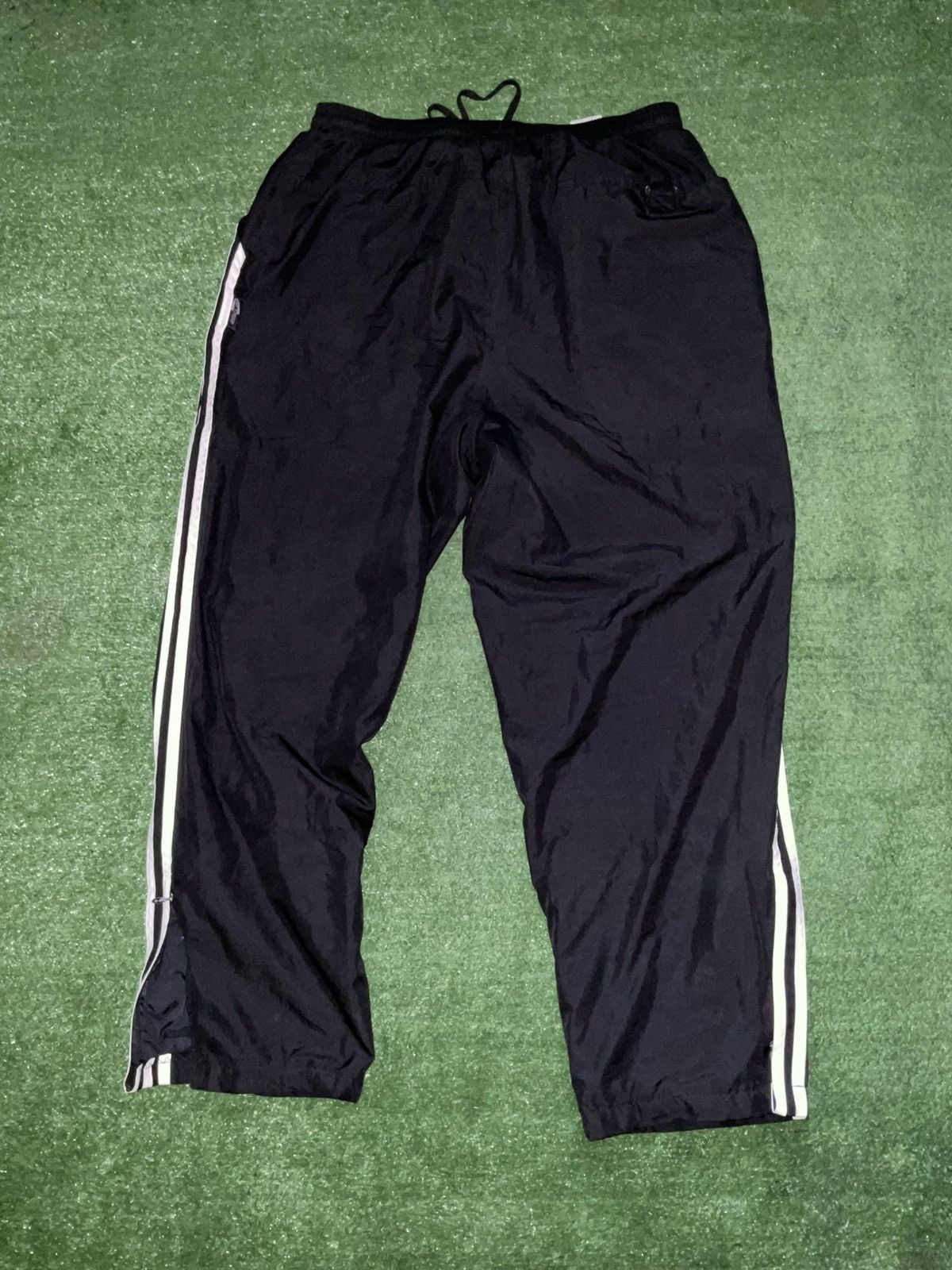Adidas Back adidas track pants with zip flairs on side Size US 31 - 2 Thumbnail
