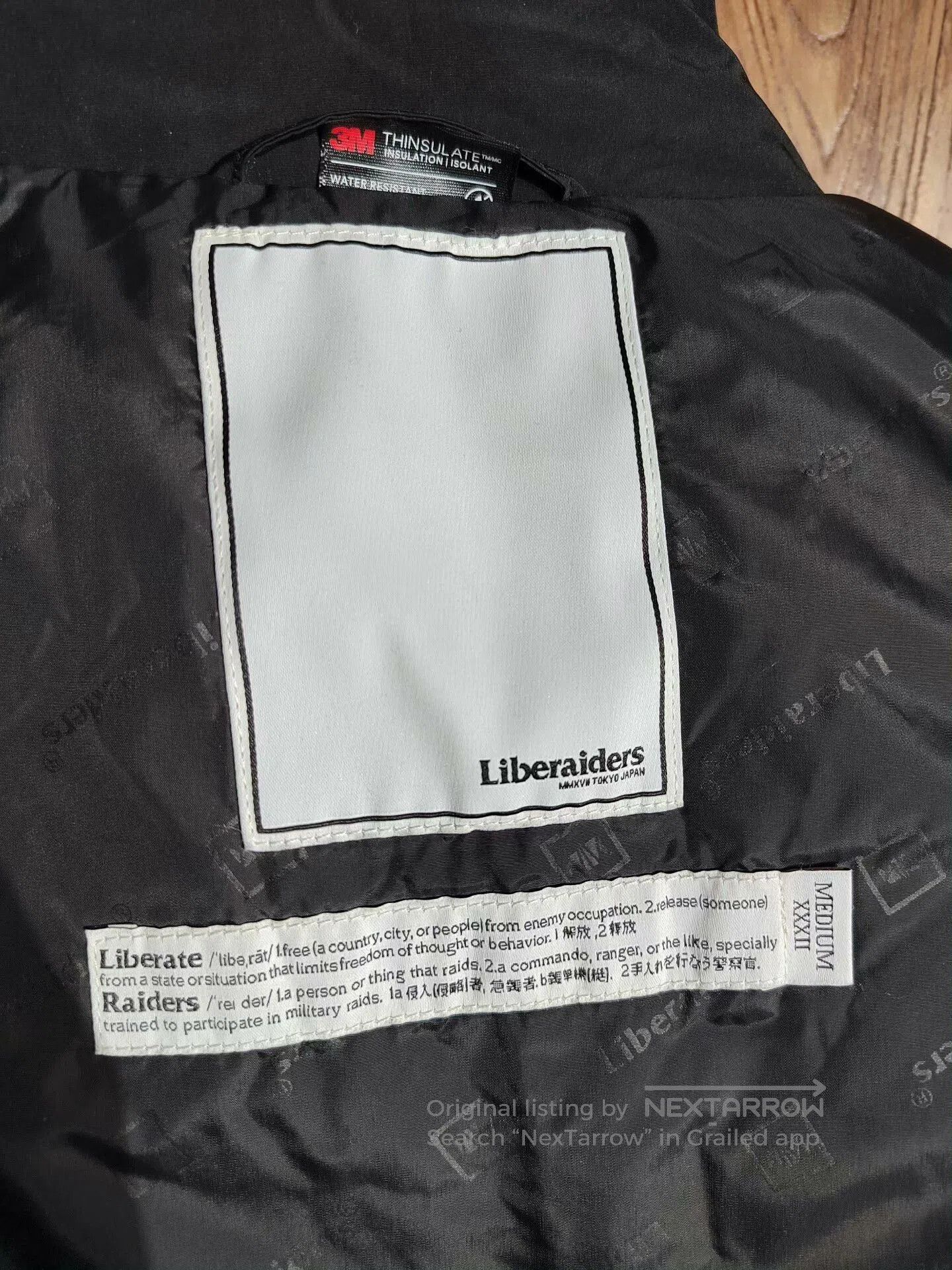 Liberaiders Liberaiders Functional Vest for Cold Weather. Size US M / EU 48-50 / 2 - 7 Thumbnail